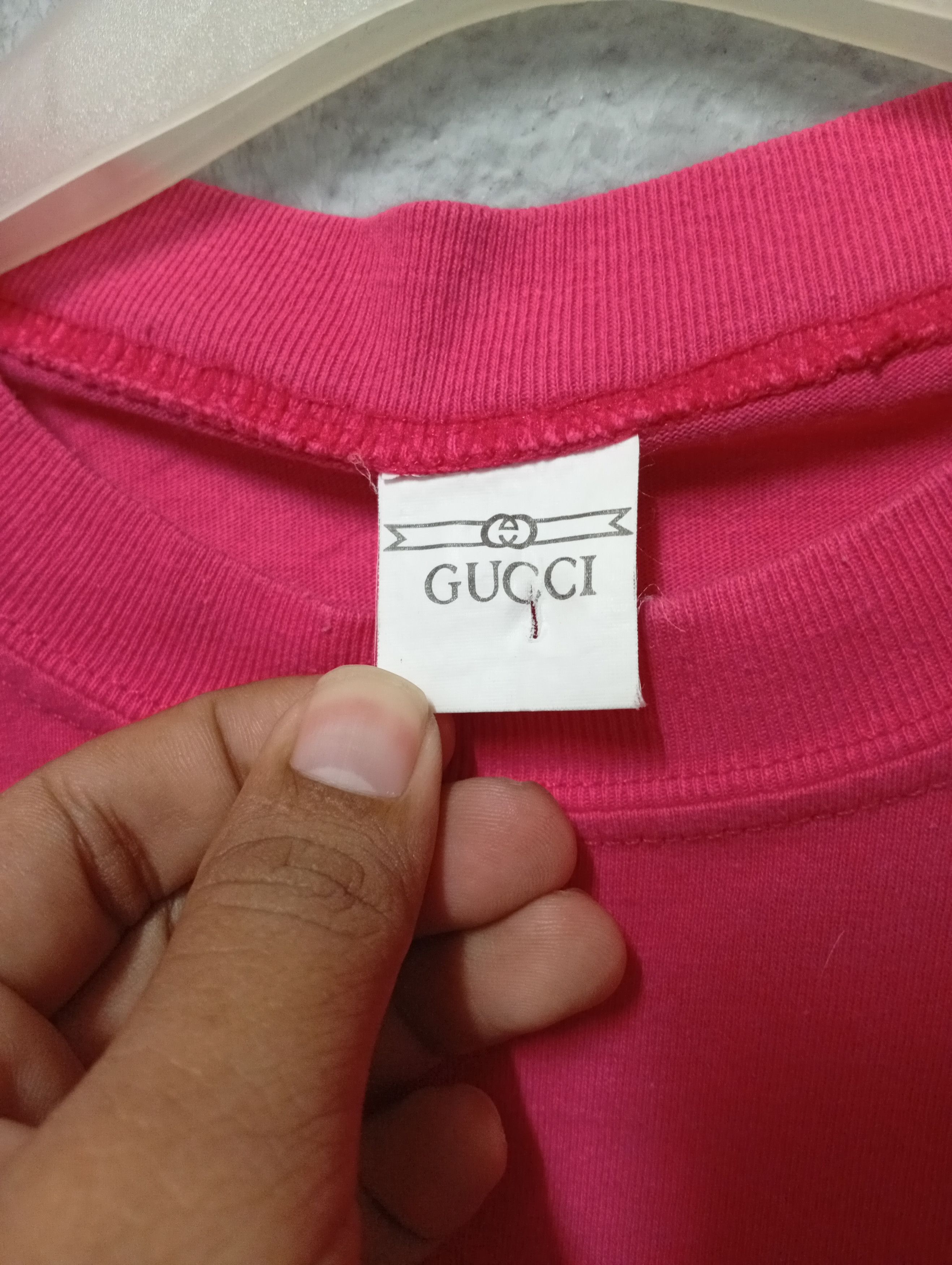 Vintage ❌LAST DROP ❌ Vintage 90s Gucci Embroidery Logo Tshirt Size US M / EU 48-50 / 2 - 3 Thumbnail