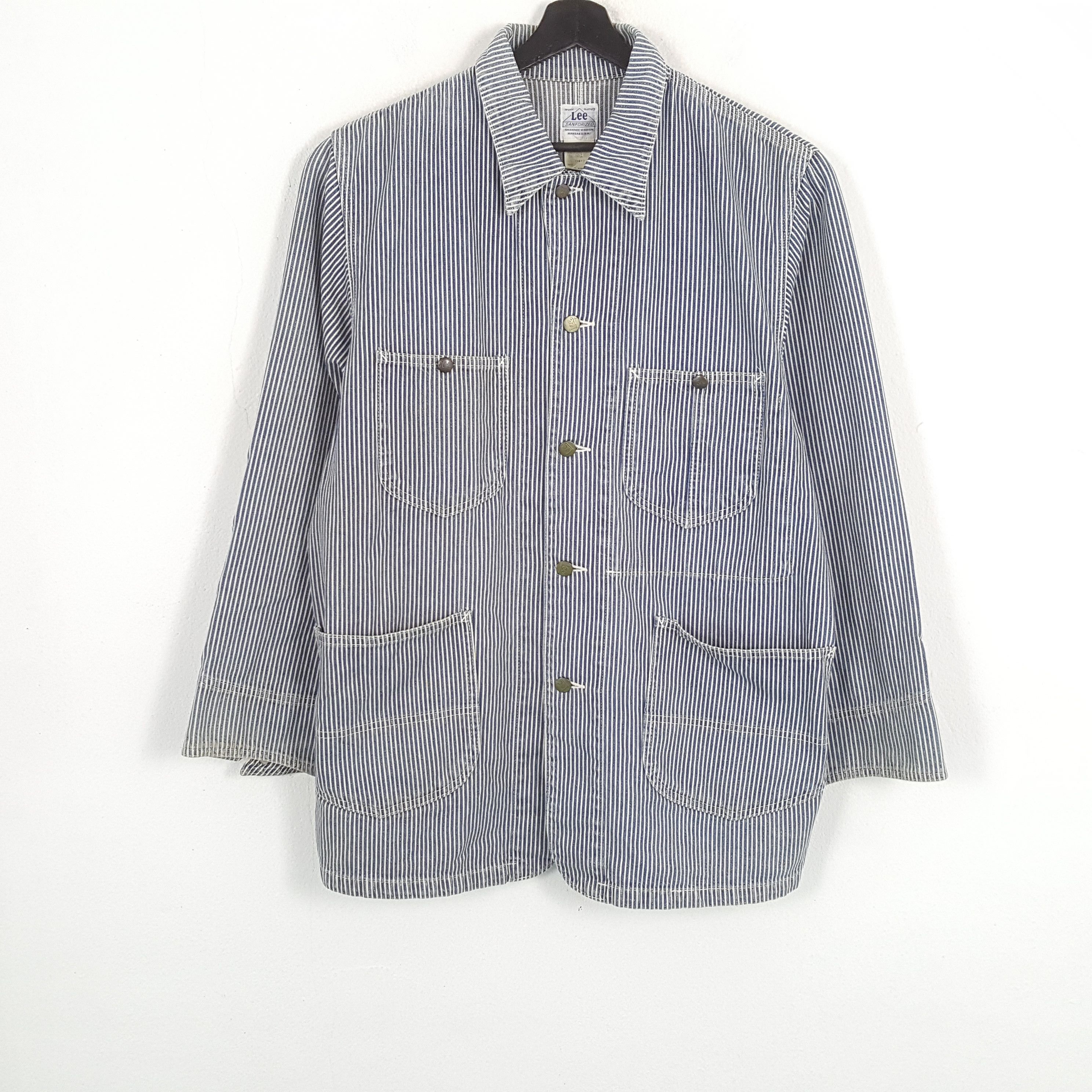 Lee × Vintage LEE X SKULL Custom Art Streetwear Style Jacket Size US L / EU 52-54 / 3 - 3 Thumbnail