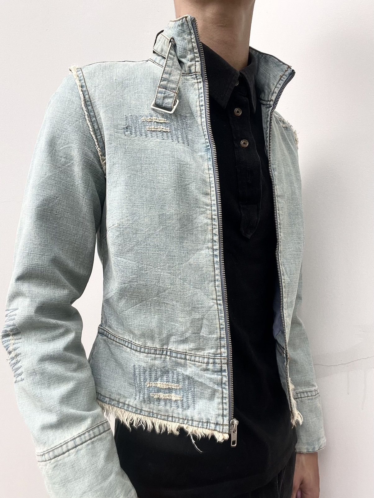 Armani Exchange 2000s Armani Exchange Denim Jacket Size US S / EU 44-46 / 1 - 1 Thumbnail