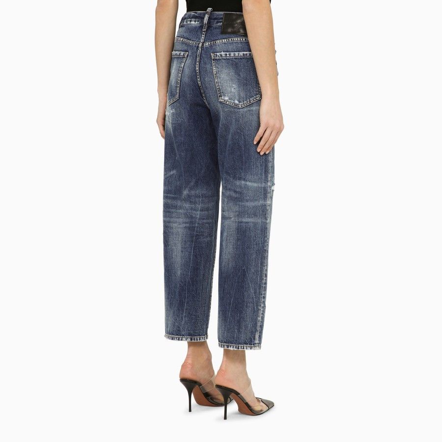 Dsquared2 o1d2blof0824 Denim Jeans in Blue Size 26" / US 2 / IT 38 - 4 Thumbnail