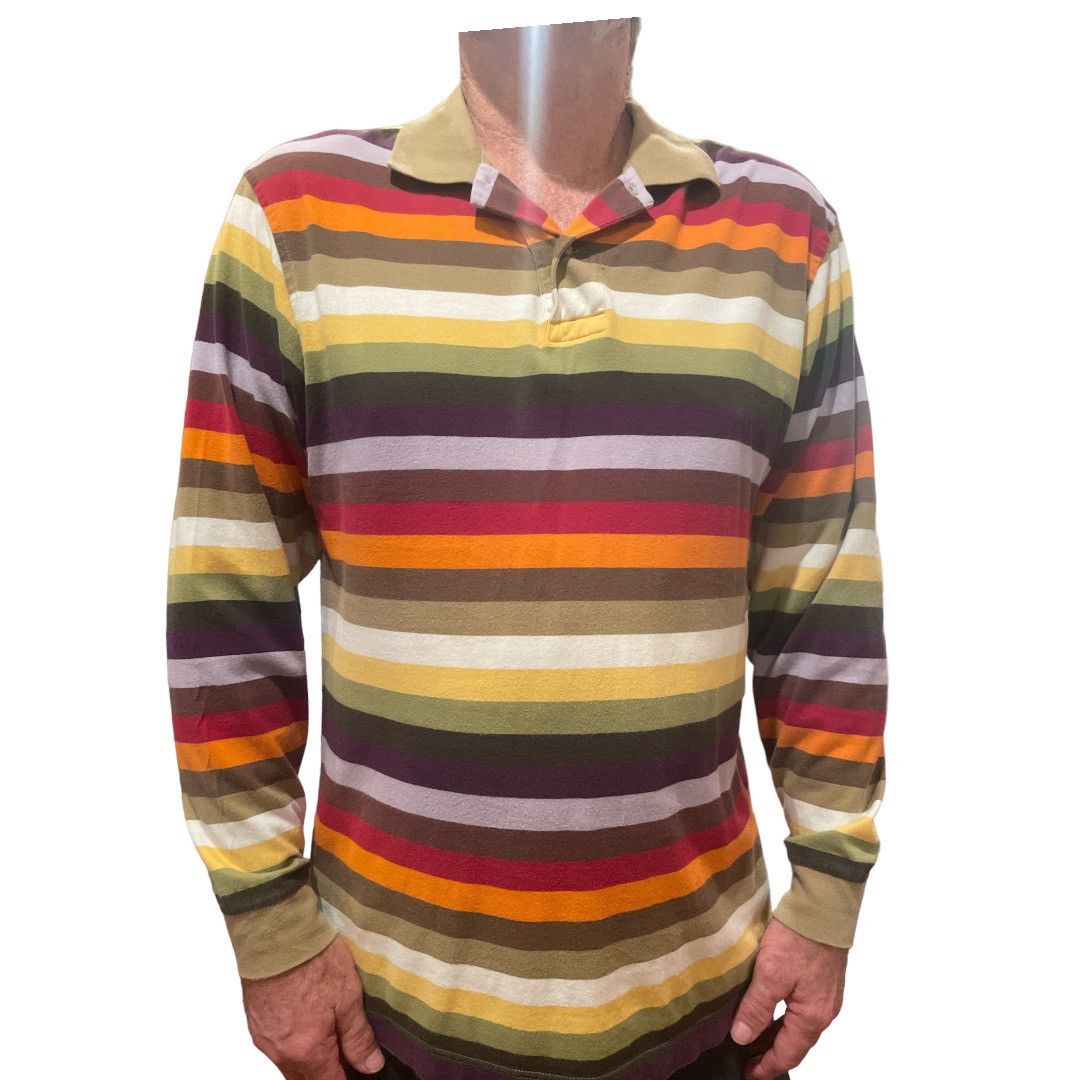 Daniel Cremieux Men’s Daniel Cremieux Long Sleeve Polo Shirt Size US L / EU 52-54 / 3 - 1 Thumbnail