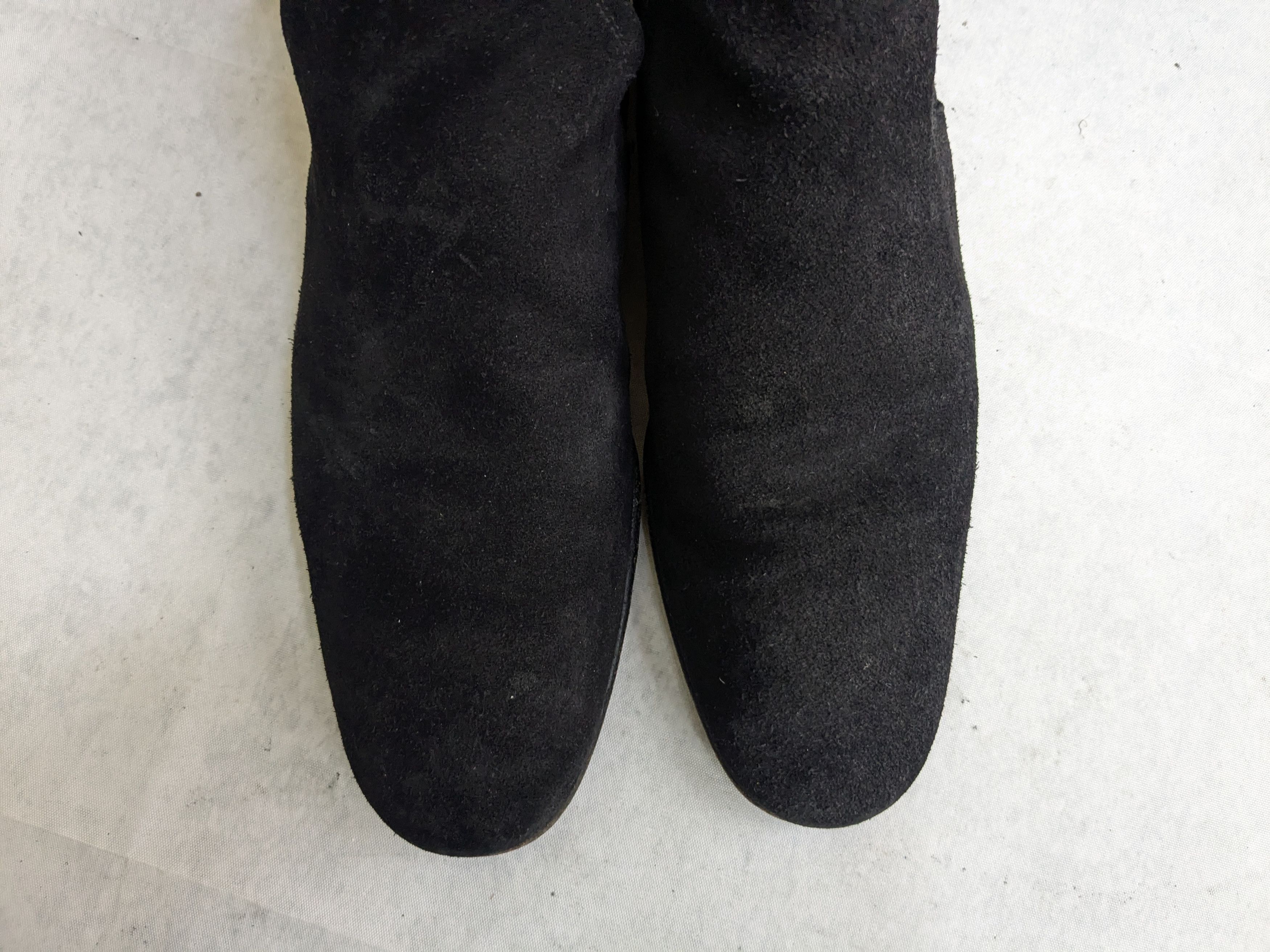 Louis Vuitton Louis Vuitton Jodhpur Boots Black Leather 8 Suede Buckle Size US 8 / EU 41 - 3 Thumbnail