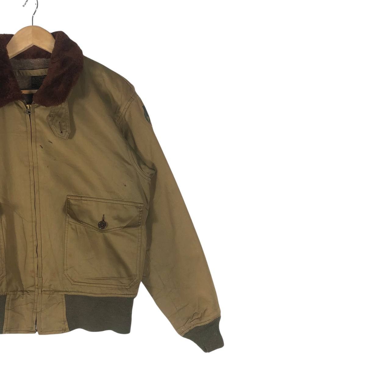 Buzz Rickson's B. Rickson Type B-10 Army Air Forces Zipper Jacket Size US M / EU 48-50 / 2 - 4 Thumbnail
