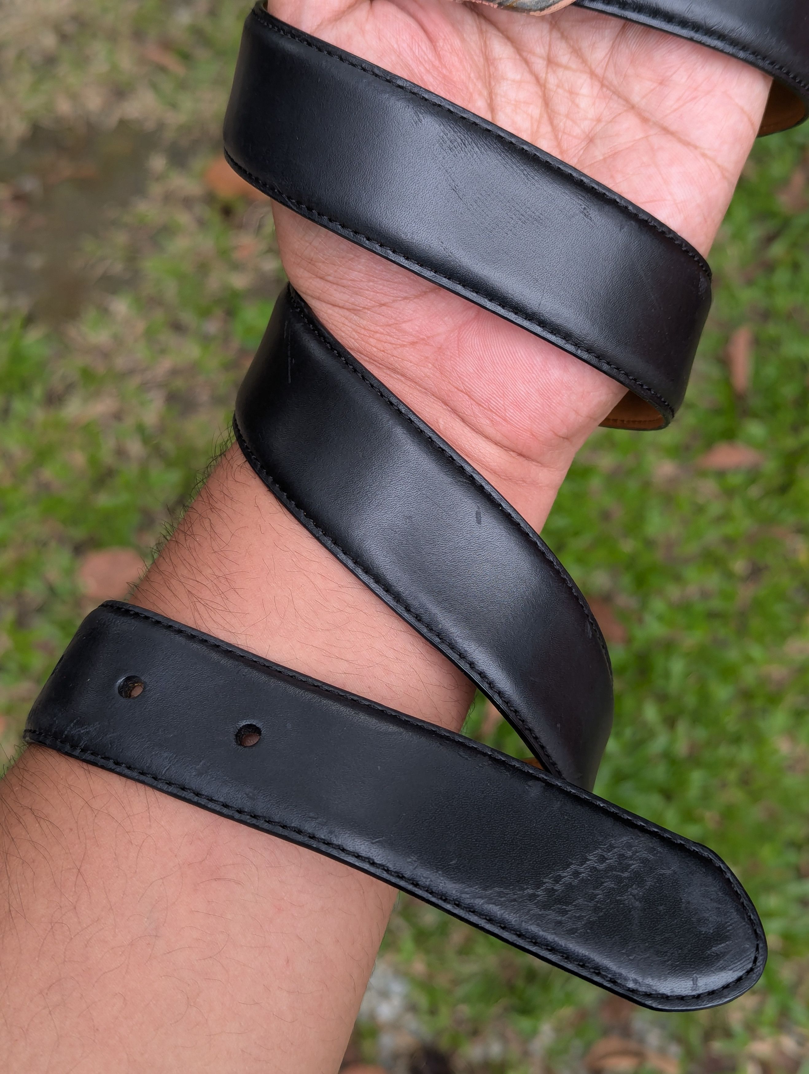 RRL Ralph Lauren RLL Lauren Ralph Lauren Leather Belts Size 42 - 3 Thumbnail