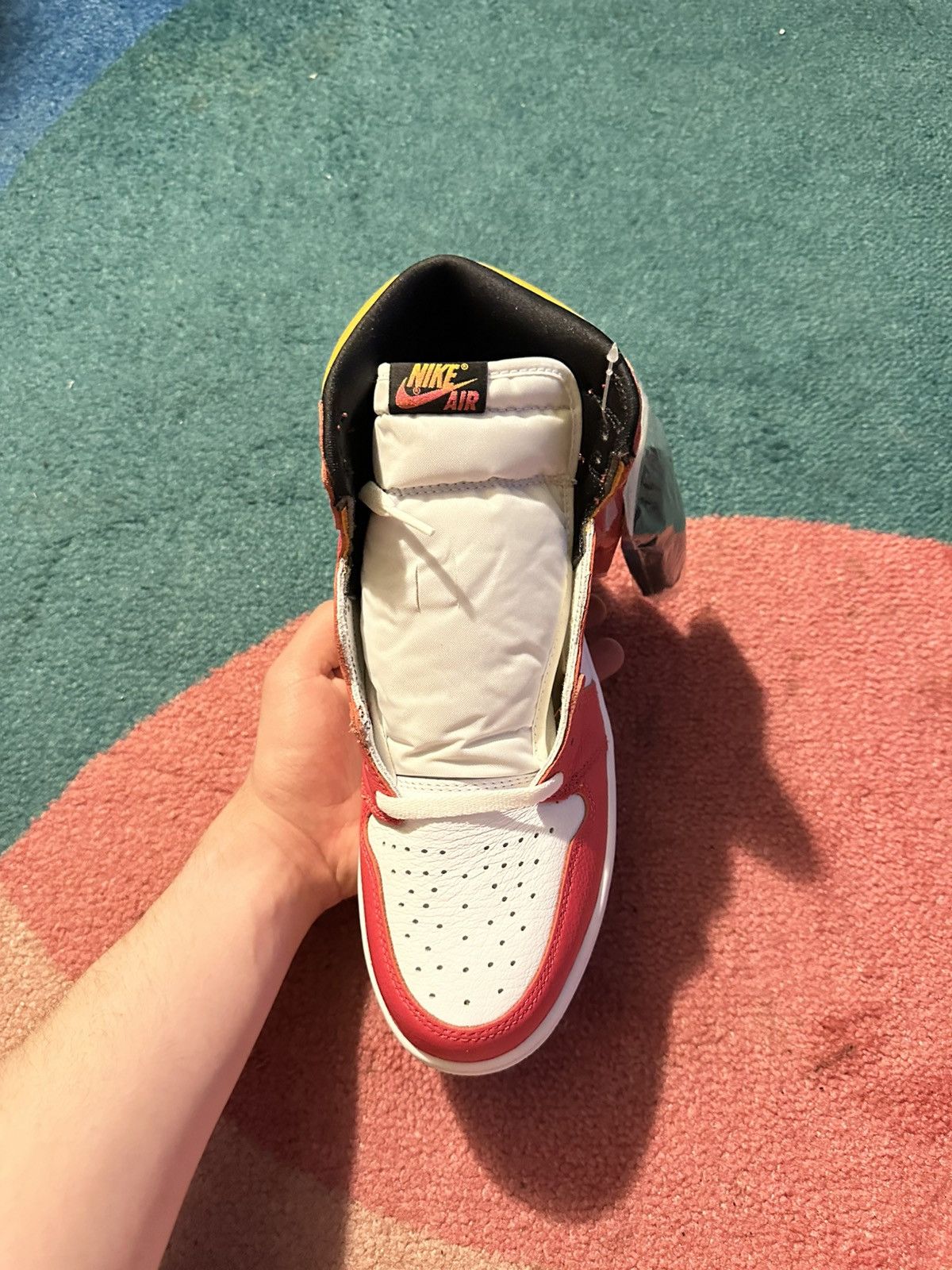 Jordan Brand Air Jordan 1 Retro High OG Light Fushion Size US 11.5 / EU 44-45 - 9 Thumbnail