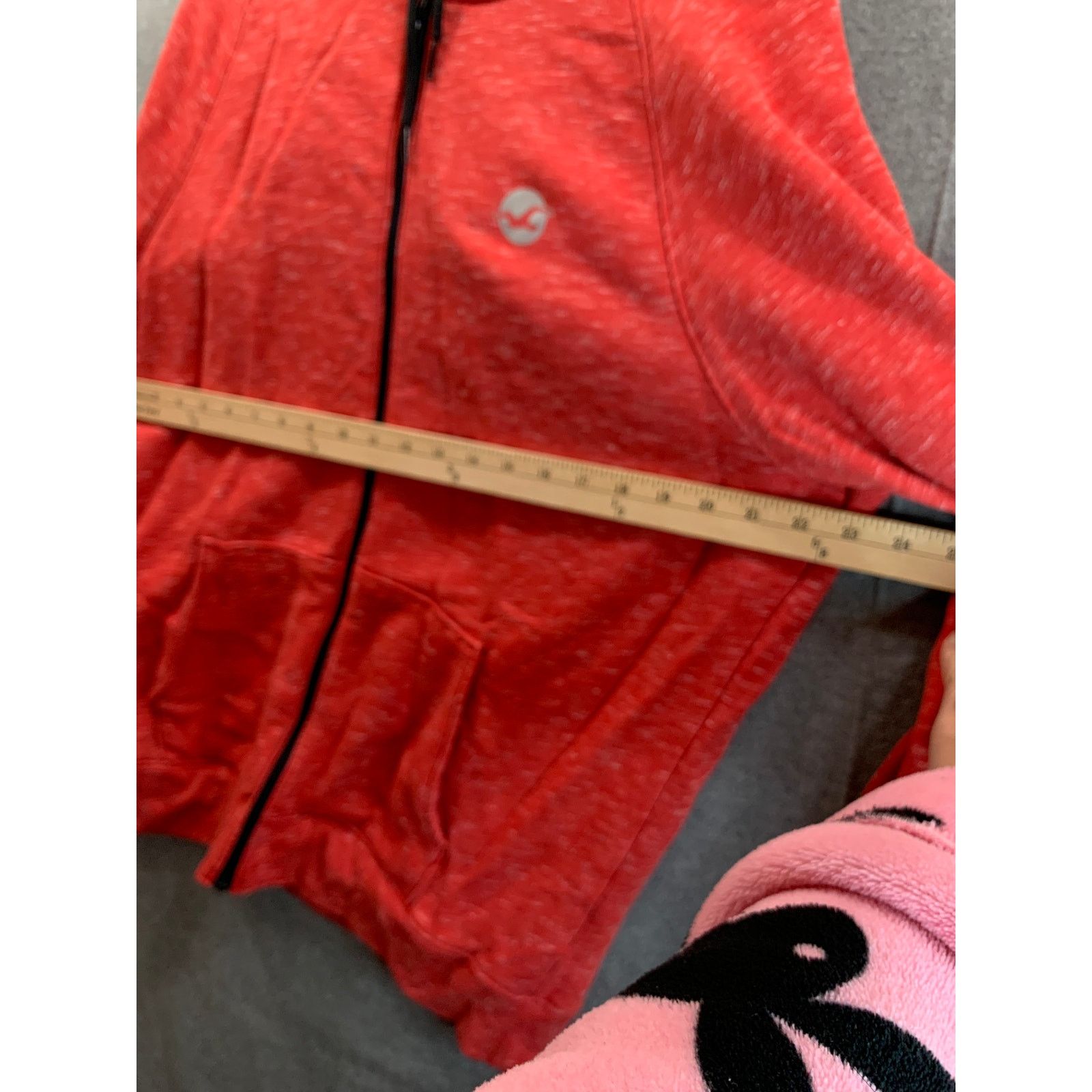 Other Hollister Jacket Womens Extra Large Orange Full Zip Size XL / US 12-14 / IT 48-50 - 4 Thumbnail