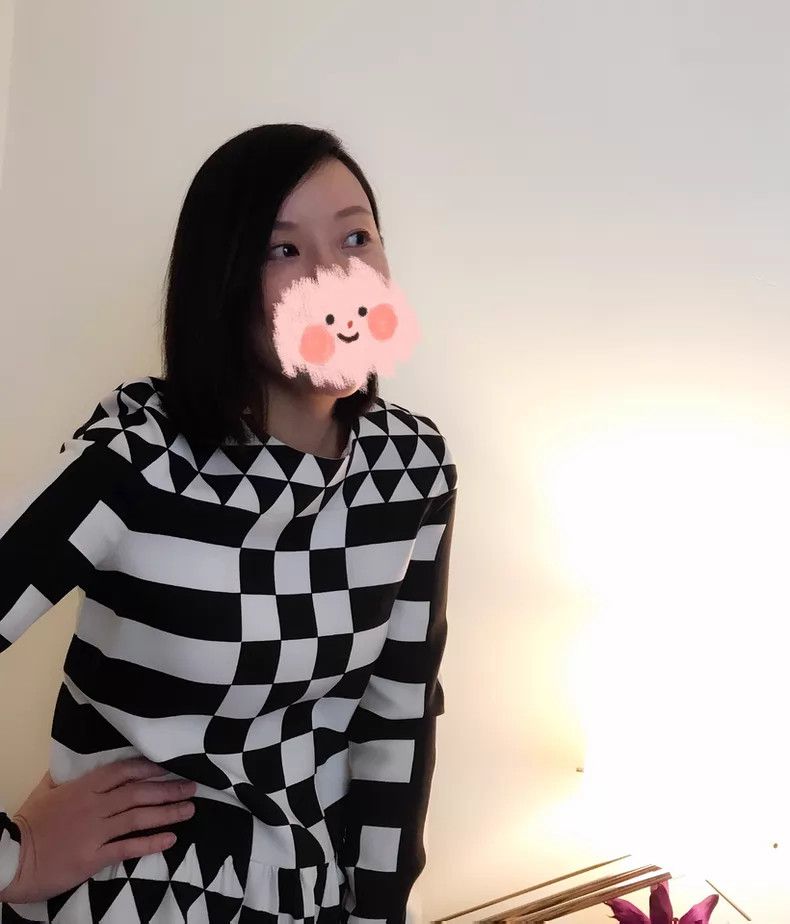 Valentino Valentino Black and white geometric patchwork dress Size S / US 4 / IT 40 - 4 Thumbnail