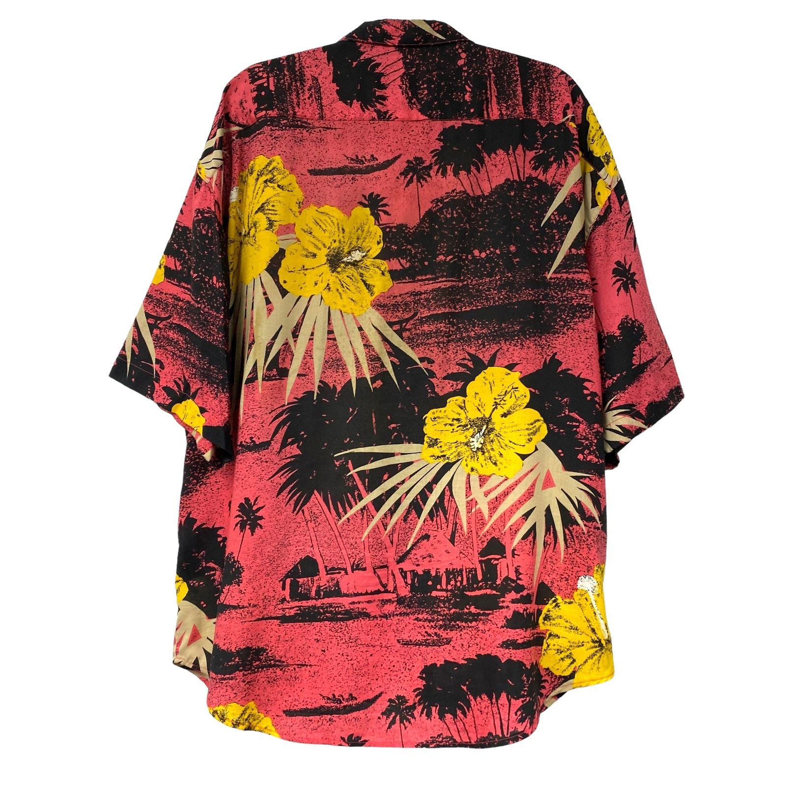Vintage Vintage Generra Mens Size L Tropical Floral Button Up Shirt Size US L / EU 52-54 / 3 - 7 Thumbnail