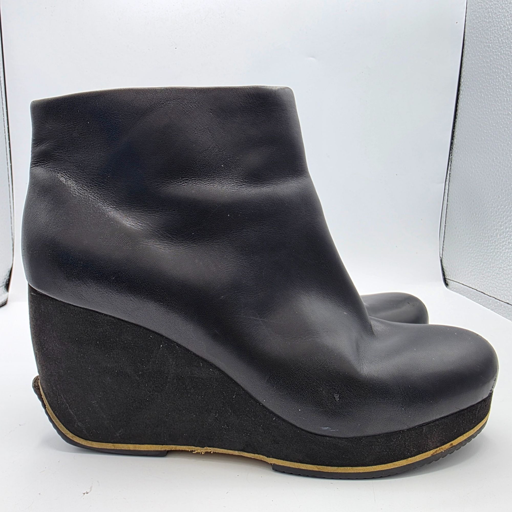 Camper Camper Together Romain Kremer Womens Size 8.5 Black Wedge Bo Size US 8.5 / IT 38.5 - 13 Thumbnail