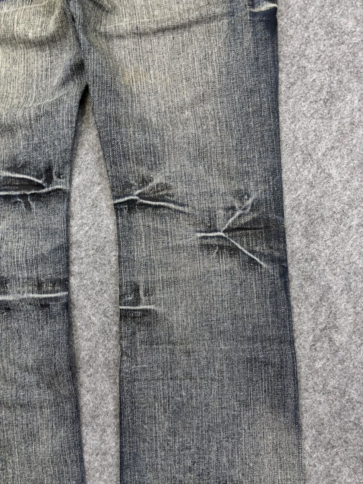 Japanese Brand 💥FLARE💥Archival Streetwear NCFM Sick Fades Denim F703 Size US 30 / EU 46 - 19 Thumbnail