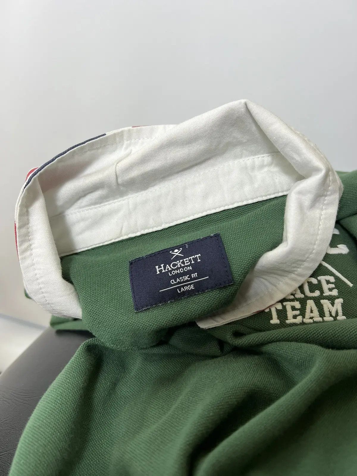 Hackett Hackett race team polo T-shirt Size US L / EU 52-54 / 3 - 5 Thumbnail