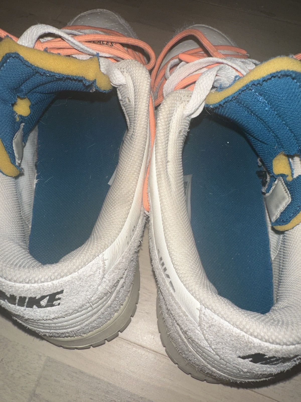 Nike Nike dunks and Offwhite lot 19 Size US 10 / EU 43 - 17 Thumbnail