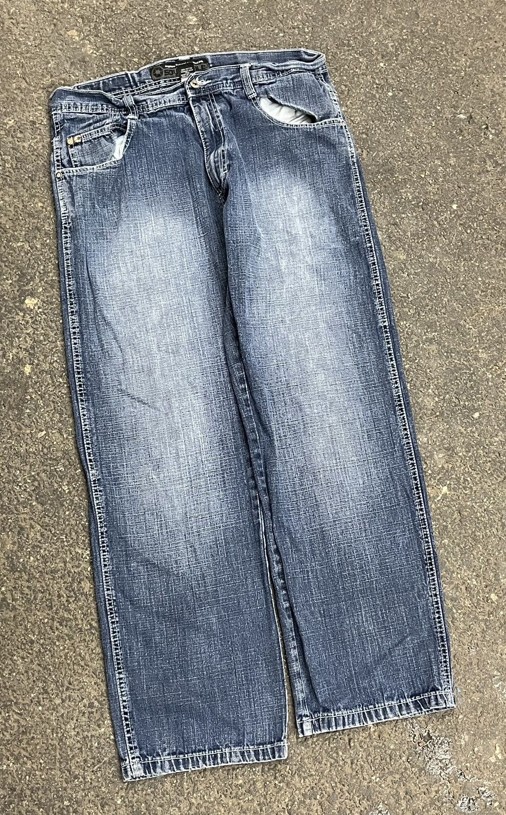 Southpole × Vintage Southpole y2k baggy fit denim skater faded streetwear hype Size US 36 / EU 52 - 5 Thumbnail