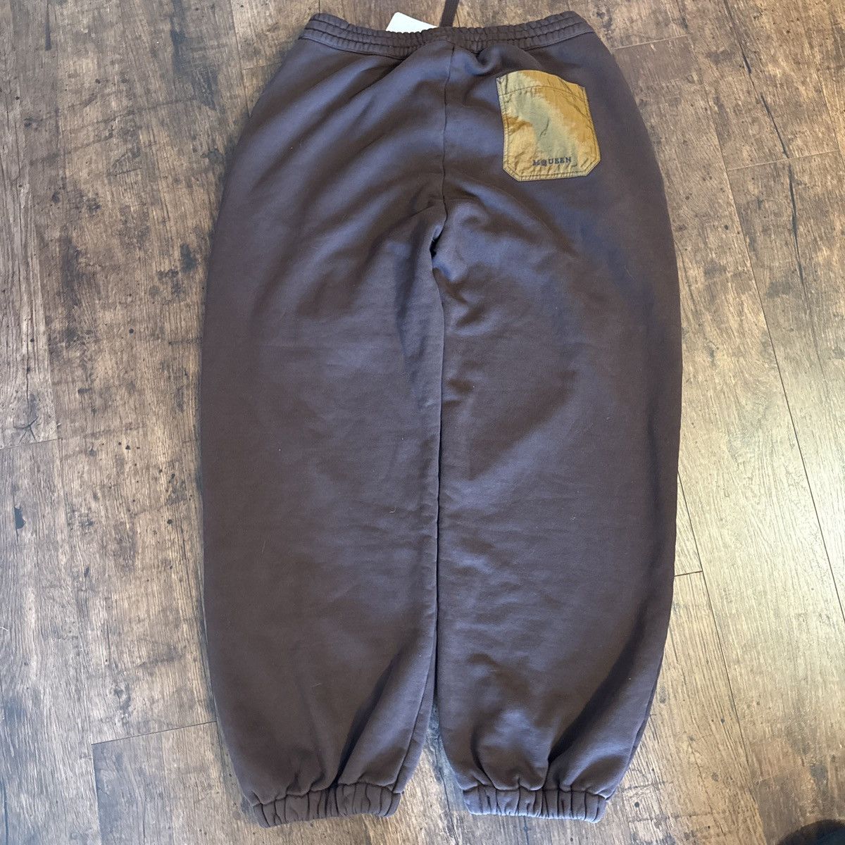 Alexander McQueen Alexander McQueen Brown Joggers Size US 35 - 4 Thumbnail