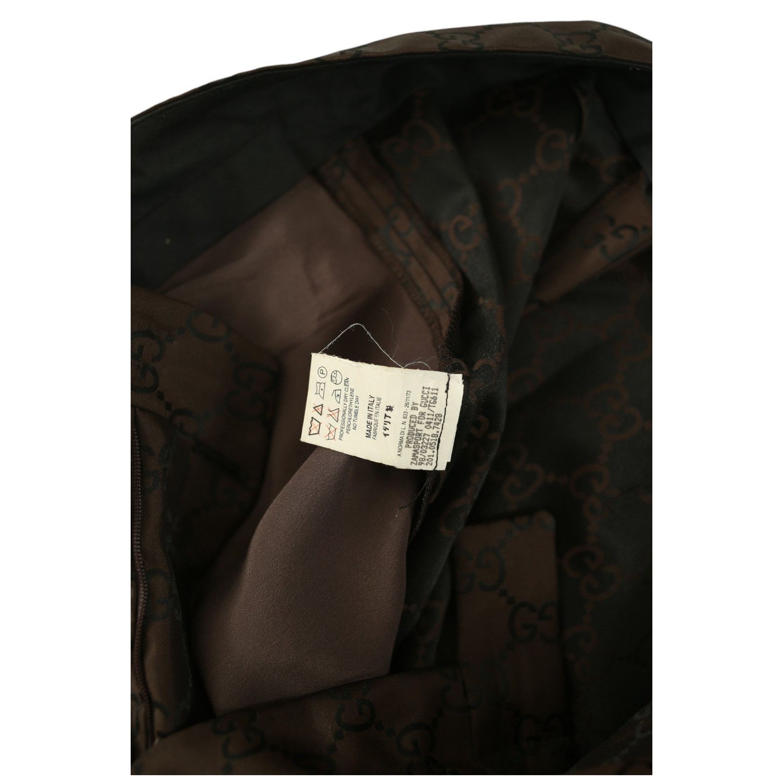 Gucci by Tom Ford S/S 1998 Monogram Pants Size 27" / US 4 / IT 40 - 4 Thumbnail