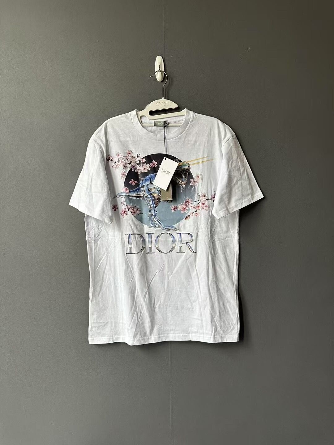 Dior dior white short sleeve t-shirt Size US S / EU 44-46 / 1 - 1 Thumbnail
