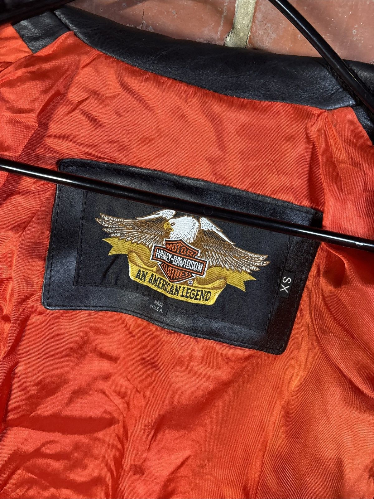 Harley Davidson Vintage Y2k Harley Davidson Leather Jacket Fringe USA XS Size XS / US 0-2 / IT 36-38 - 7 Thumbnail