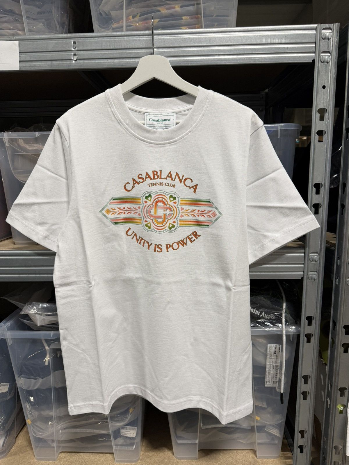 Casablanca Casablanca Unity is Power T-Shirt NEW Size US L / EU 52-54 / 3 - 1 Thumbnail
