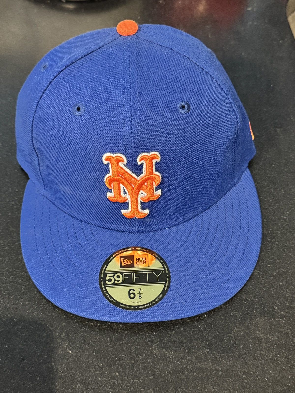 New Era New York Mets MLB New Era 59Fifty Fitted Cap - Size 6 7/8 Size ONE SIZE - 1 Thumbnail