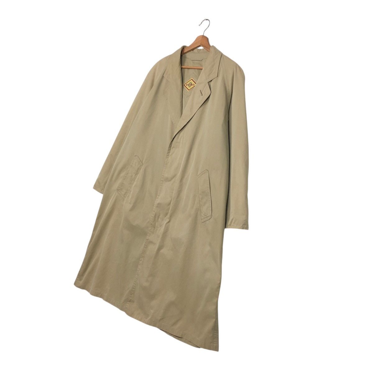 Hugo Boss Vintage Hugo Boss Utility Trench — Clean Beige Drape Size US M / EU 48-50 / 2 - 3 Thumbnail