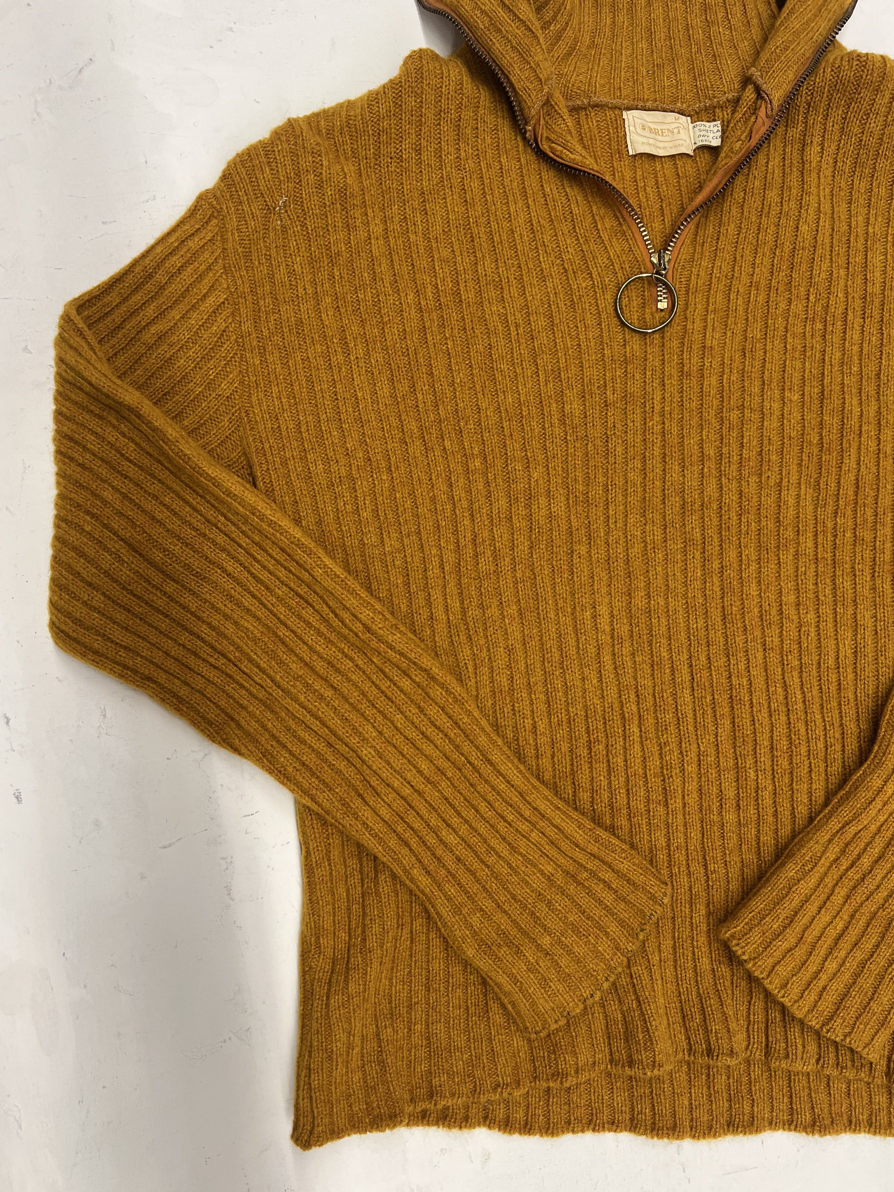 Other Brent Montgomery Ward Shetland Wool Half-Zip Size US S / EU 44-46 / 1 - 3 Thumbnail