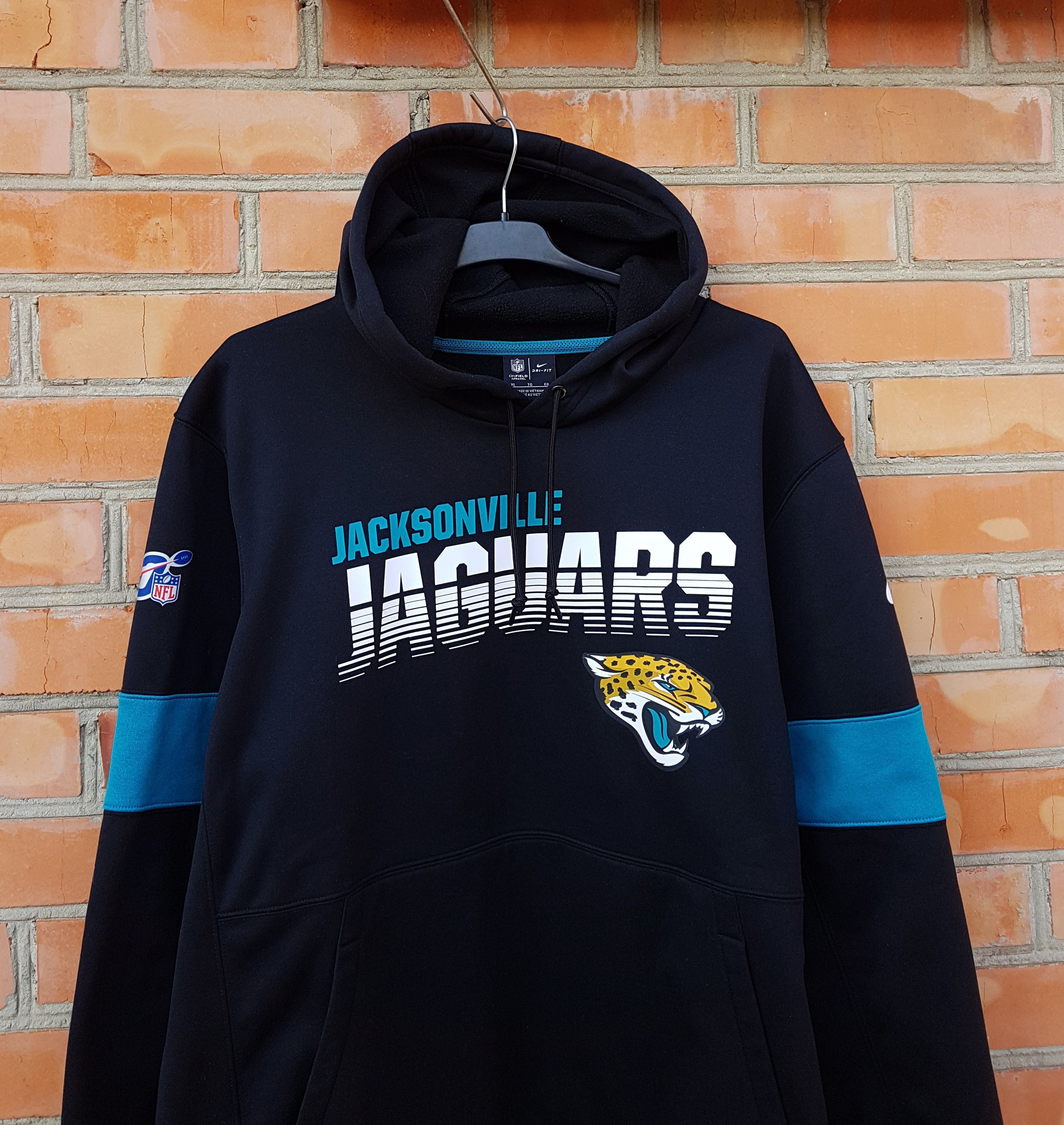 Nike Nike Jacksonville Jaguars NFL Fleece Hoodie 100th Season Size US XL / EU 56 / 4 - 2 Thumbnail