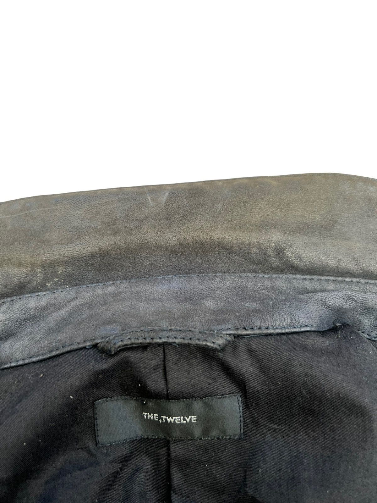 ato THE, TWELVE ( ato ) Patina Goatskin Leather Jacket Cropped Size US S / EU 44-46 / 1 - 23 Thumbnail