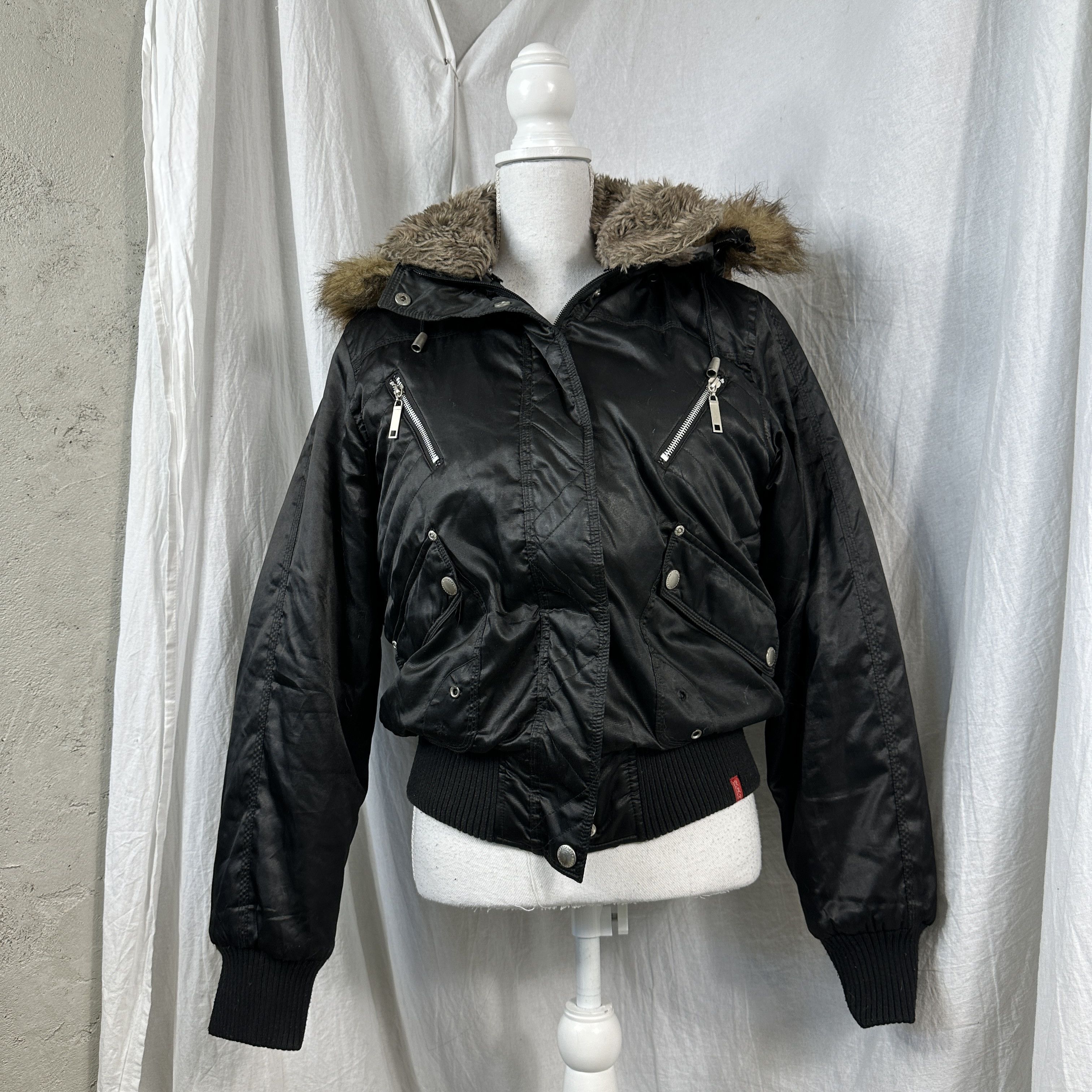 Vintage Vintage Y2K Bomber Jacket Size M / US 6-8 / IT 42-44 - 7 Thumbnail