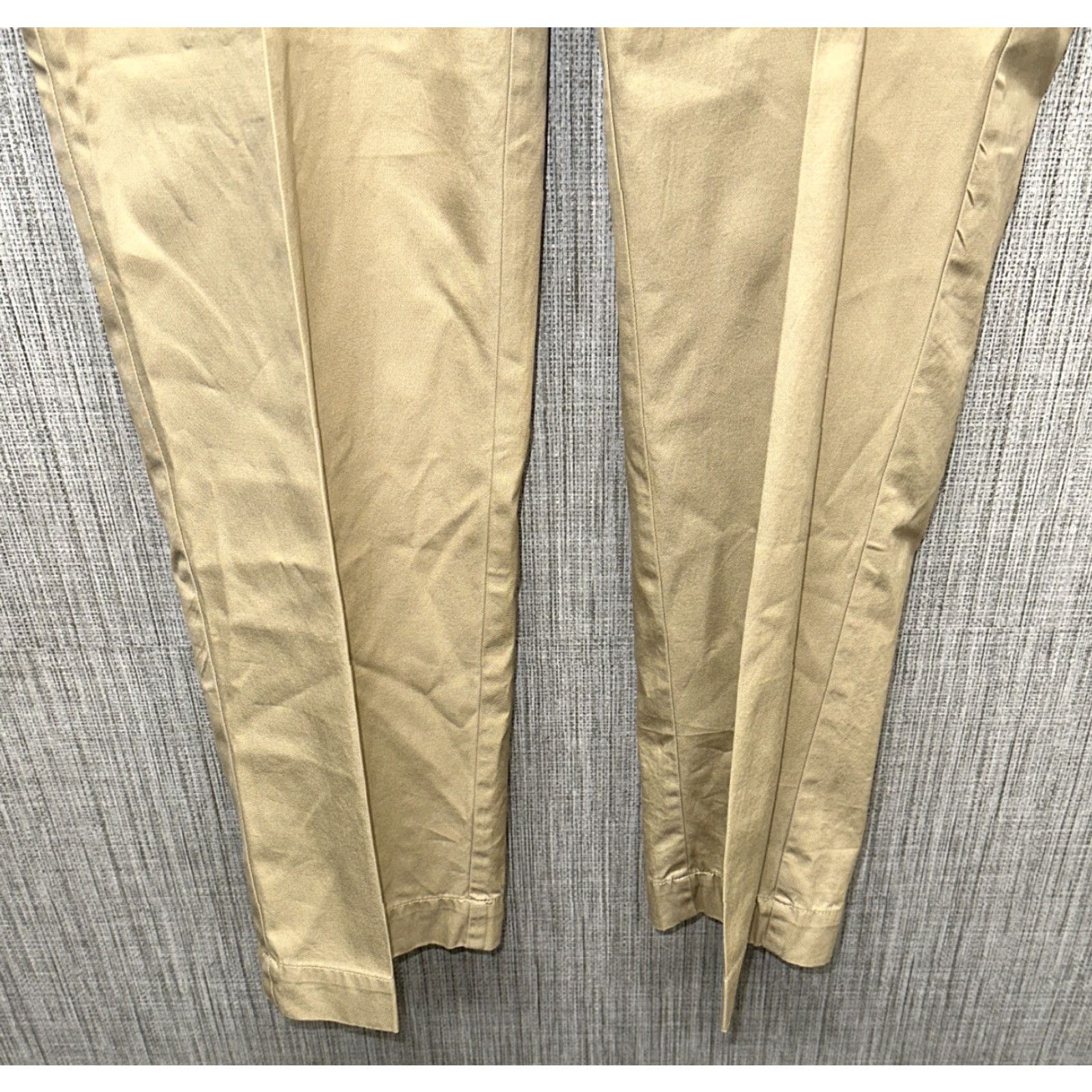 Polo Ralph Lauren Polo Ralph Lauren Mens Pants Casual Beige Cotton Zip Fly 36x30 Regular Front Flat 30in Mens Size US M / EU 48-50 / 2 - 3 Thumbnail