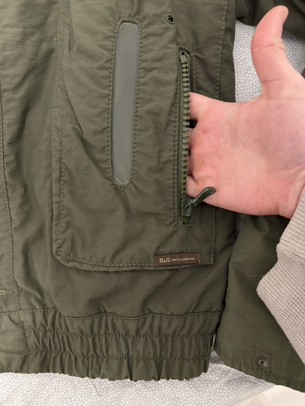 Dolce & Gabbana AW 03 DOLCE & GABBANA FLIGHT BOMBER Size US L / EU 52-54 / 3 - 3 Thumbnail