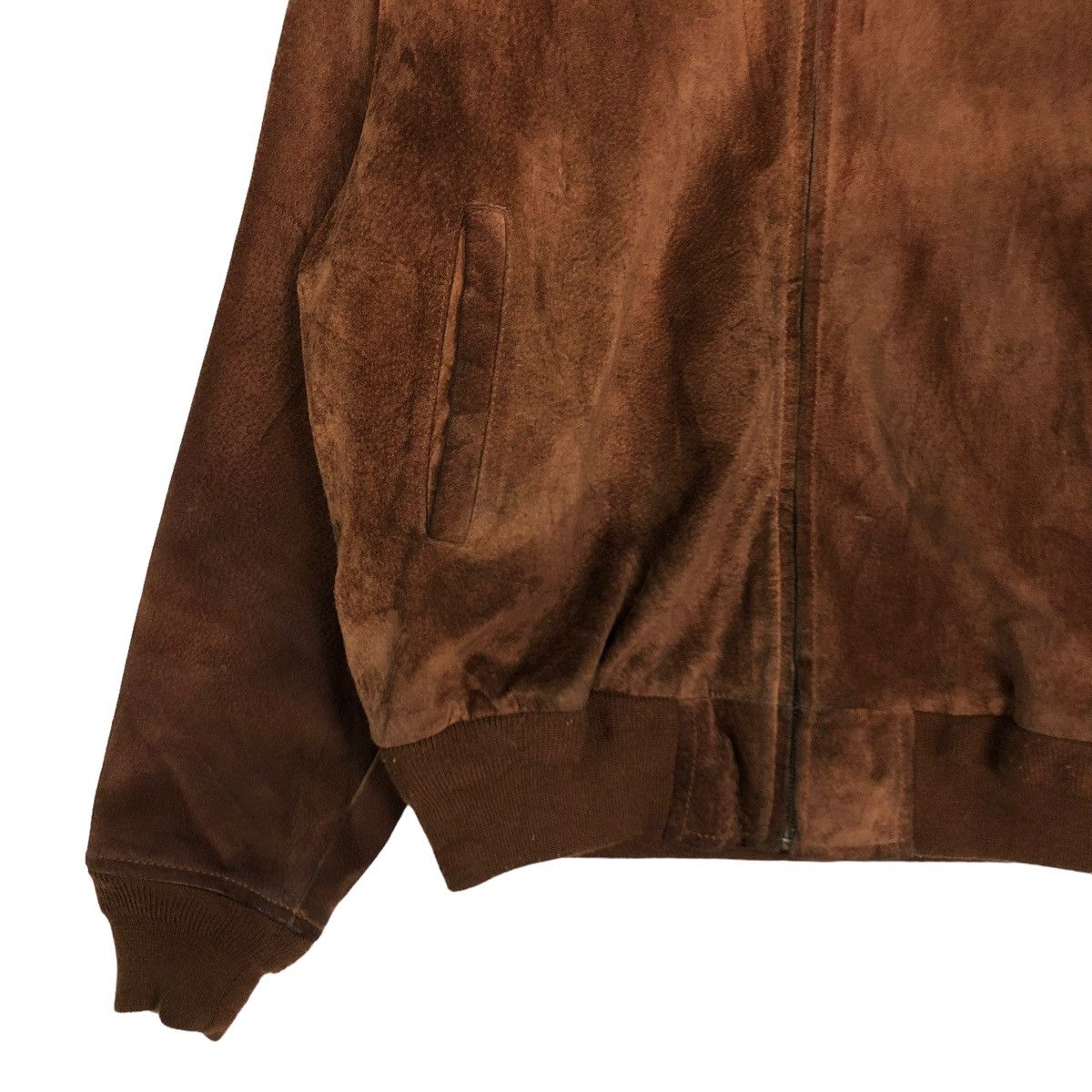 Japanese Brand 🔥VINTAGE GENUINE LEATHER JACKET BEAMS JAPAN ISSEY MIYAKE Size US L / EU 52-54 / 3 - 4 Thumbnail