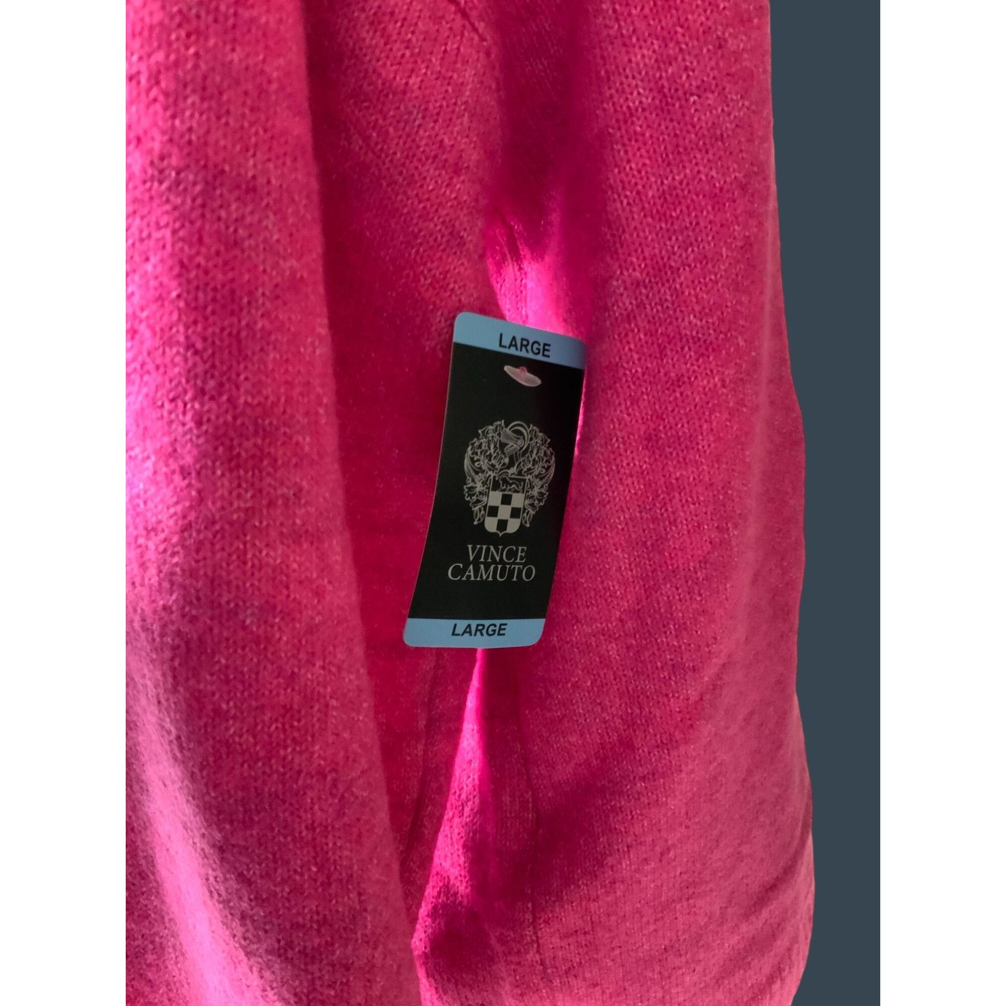 Vince Camuto Vince Camuto Long Sleeve VNeckline Pink Sweater NEW Large Size L / US 10 / IT 46 - 5 Thumbnail