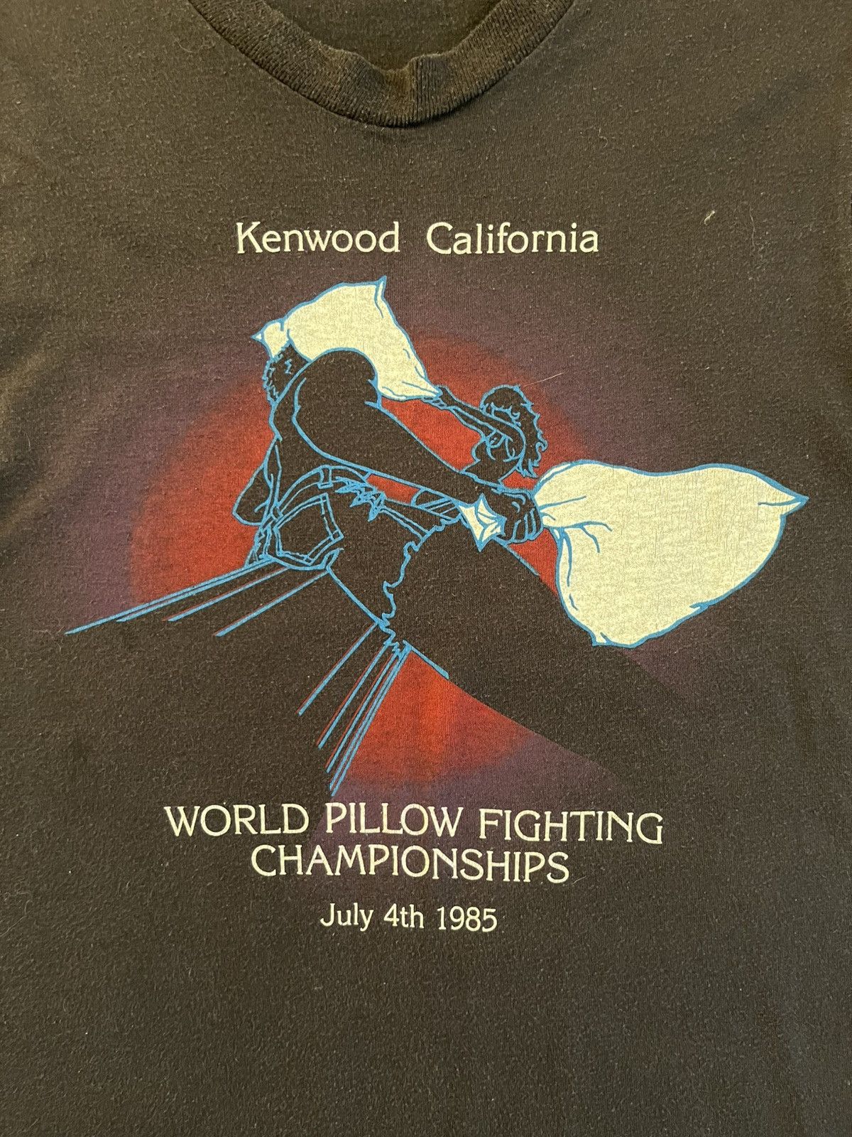 Other 1985 World Pillow Fighting Championships Sleeveless Tee Size US S / EU 44-46 / 1 - 4 Thumbnail