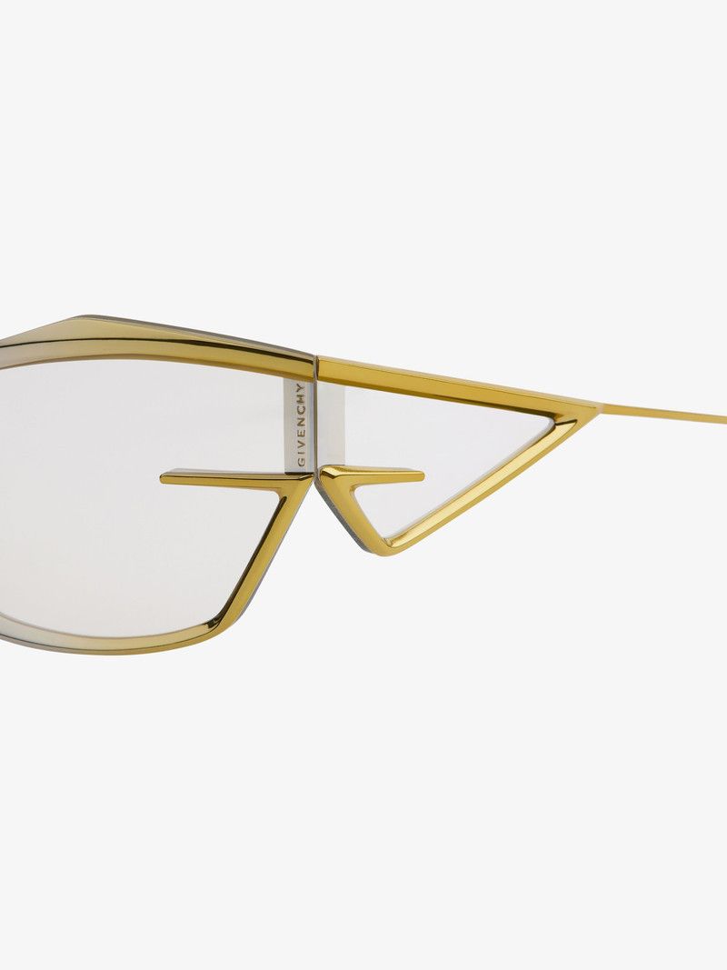 Givenchy o1n1vont0326 Size:OS/Giv Cut Unisex Sunglasses in White/Grey Size ONE SIZE - 4 Thumbnail