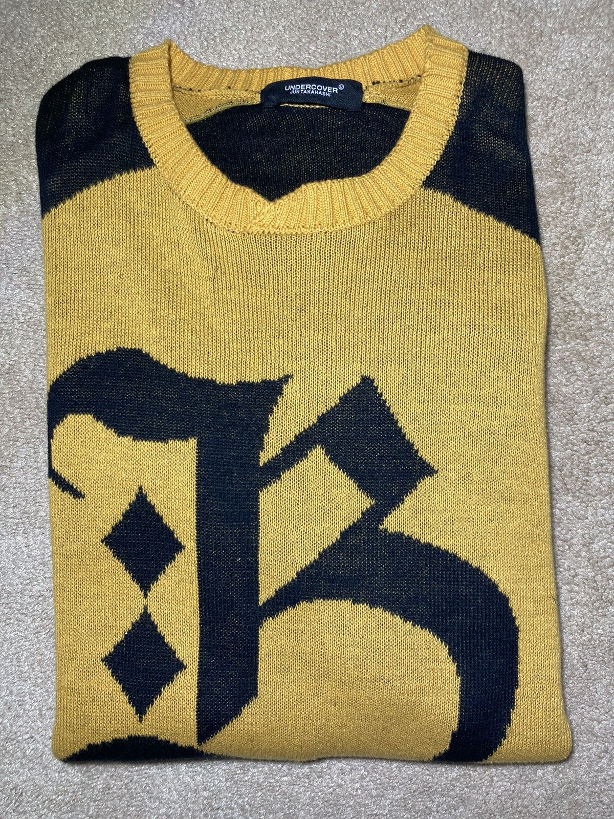 Undercover SS19 Undercover Bootleg Truth Black Striped Sweater 2019 3 Size US L / EU 52-54 / 3 - 1 Thumbnail