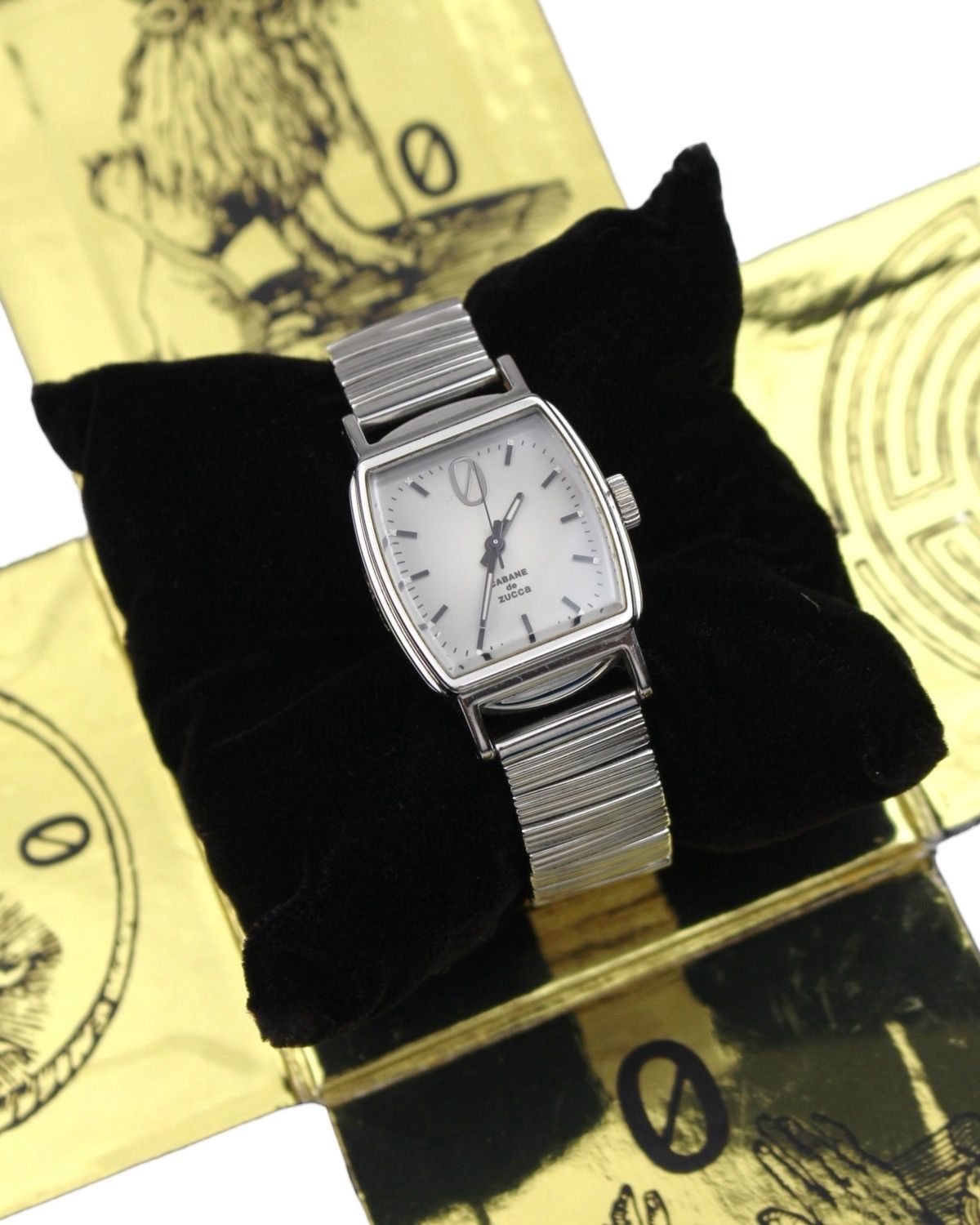 1970s seiko 4130-5340　セイコー　タンク tank 腕時計 Designer × Seiko × Vintage Seiko Tank Emblem 4130-5340 Quartz