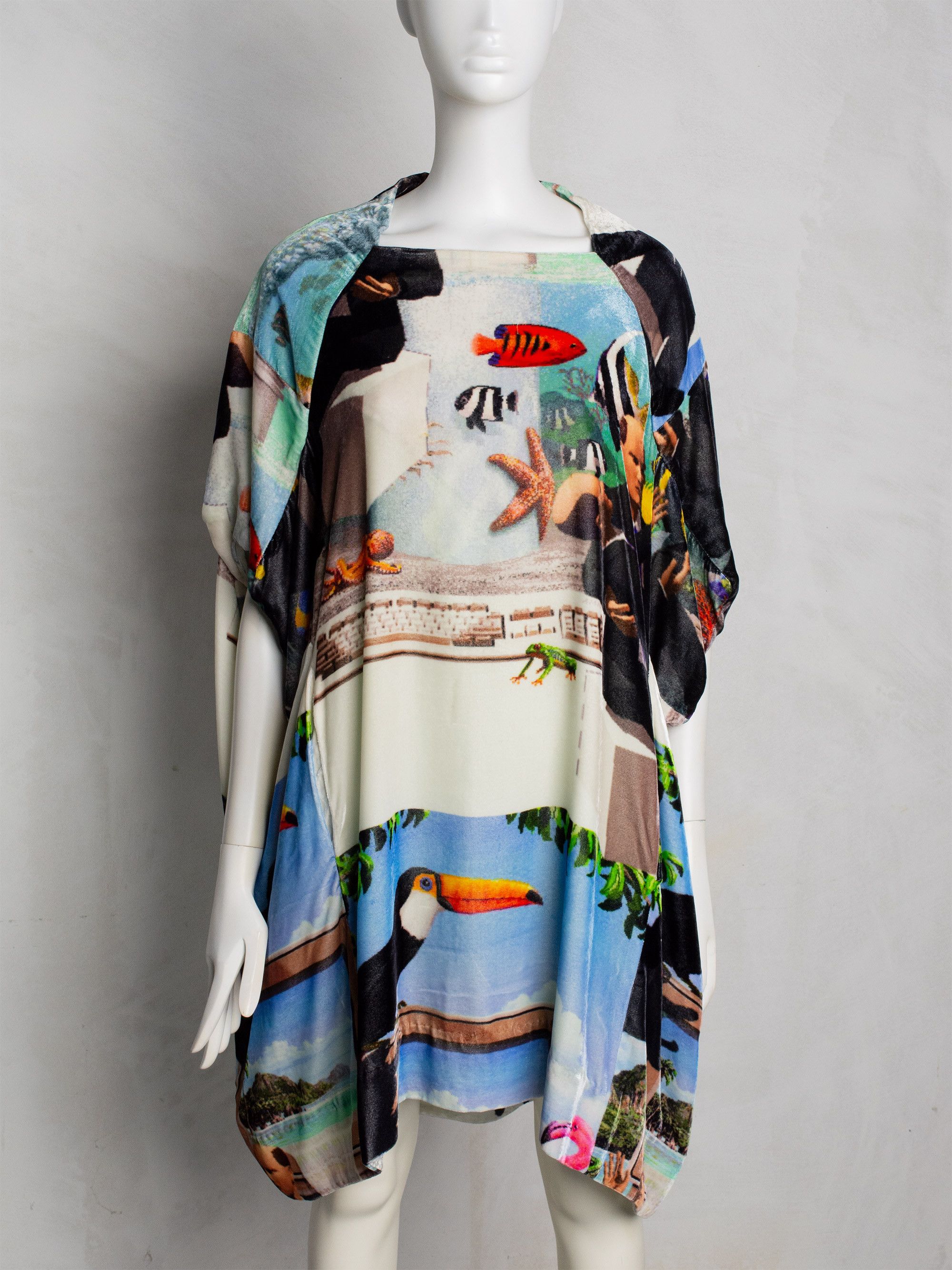 Bernhard Willhelm Bernhard Willhelm AW14 computer graphic oversized top Size ONE SIZE - 1 Thumbnail