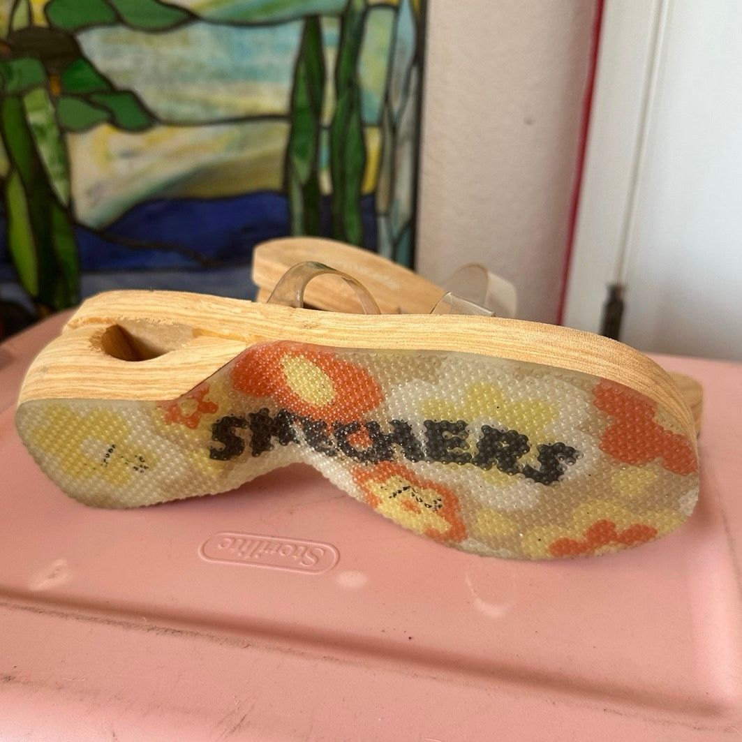 Other sketchers cork open toed platform heels sandals shoes Size US 7 / IT 37 - 5 Thumbnail