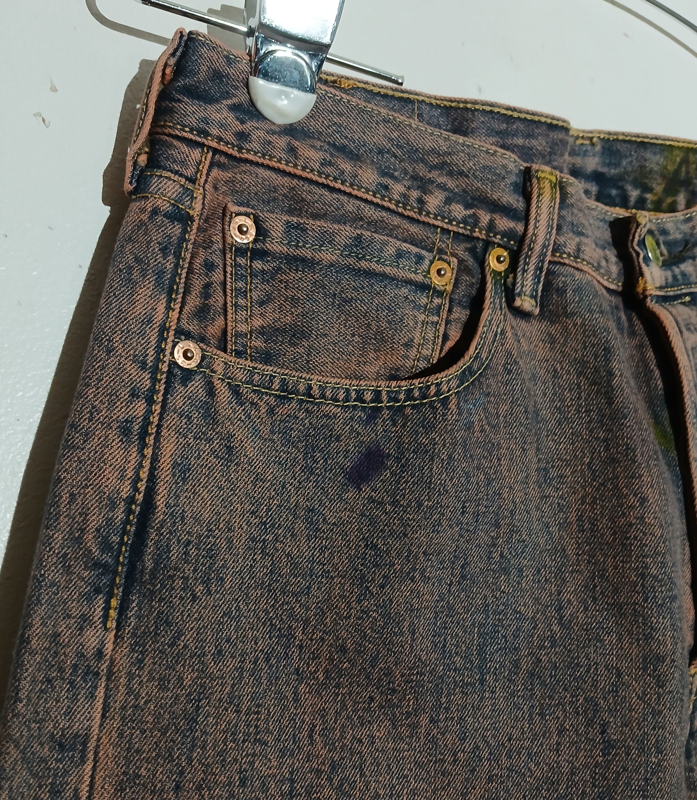 Levi's 501 Levis 2019 Ass Pizza Jeans Size US 32 / EU 48 - 7 Thumbnail