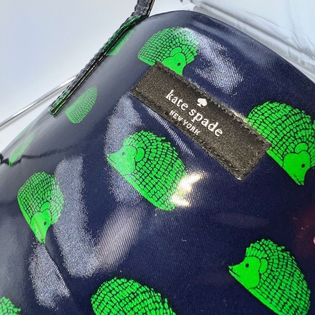 Kate Spade Kate Spade Daycation Hedgehog Bon Shopper Tote Blue/Green Size ONE SIZE - 9 Thumbnail