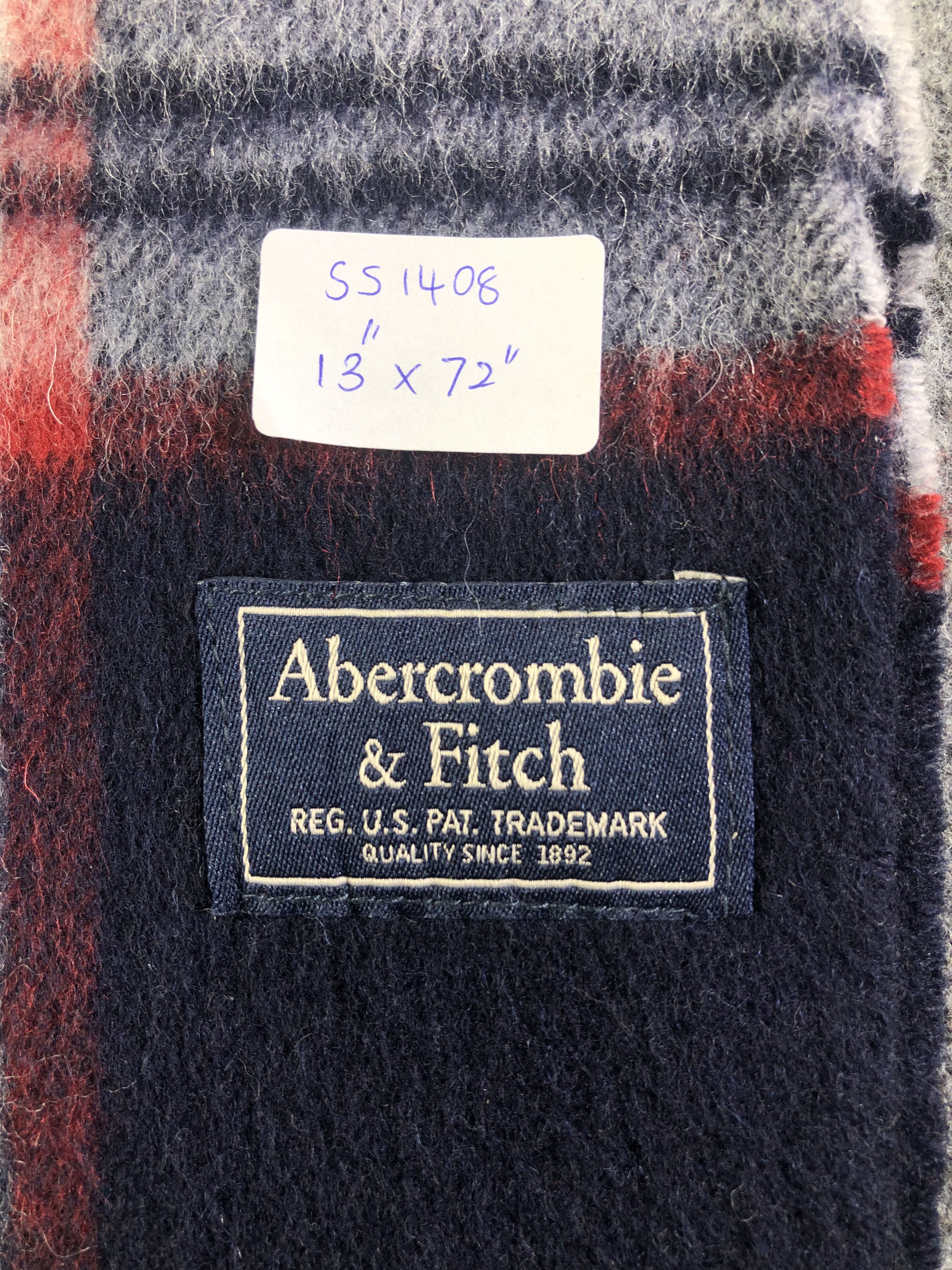 Abercrombie & Fitch Abercrombie & Fitch Scarf / Muffler / Neckwear SS1408 Size ONE SIZE - 4 Thumbnail