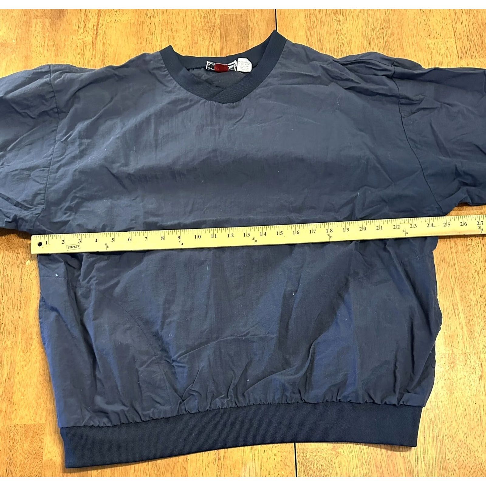 Vintage VINTAGE Turnburry Classics Windbreaker Jacket XL 80s 90s Navy Blue Size US XL / EU 56 / 4 - 4 Thumbnail