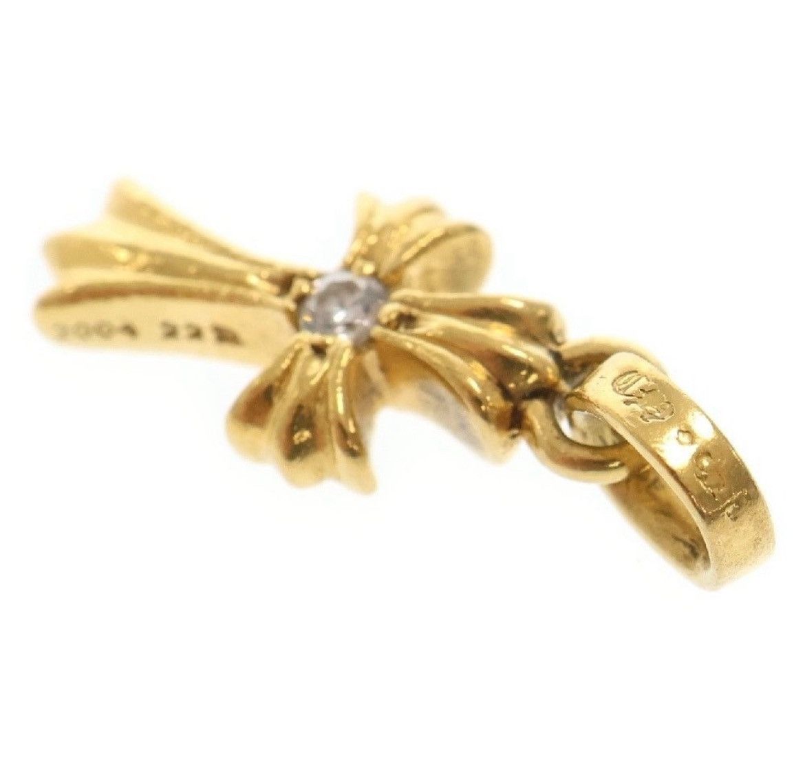 Chrome Hearts CHROME HEARTS 22K Gold Baby Fat Pendant Diamond Size ONE SIZE - 6 Thumbnail