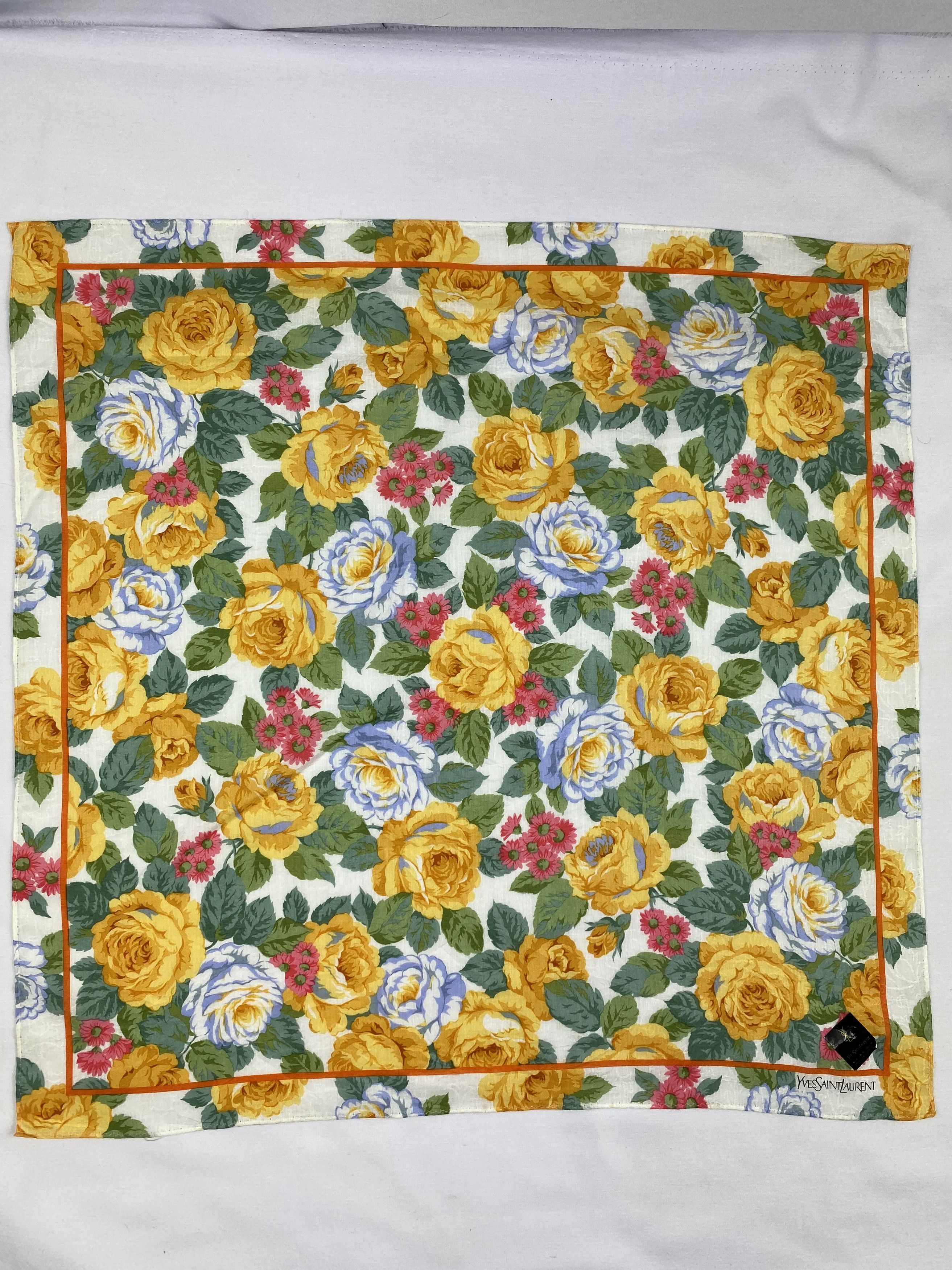 Yves Saint Laurent Yves Saint Laurent Handkerchiefs / Bandana / Neckerchief Size ONE SIZE - 3 Thumbnail