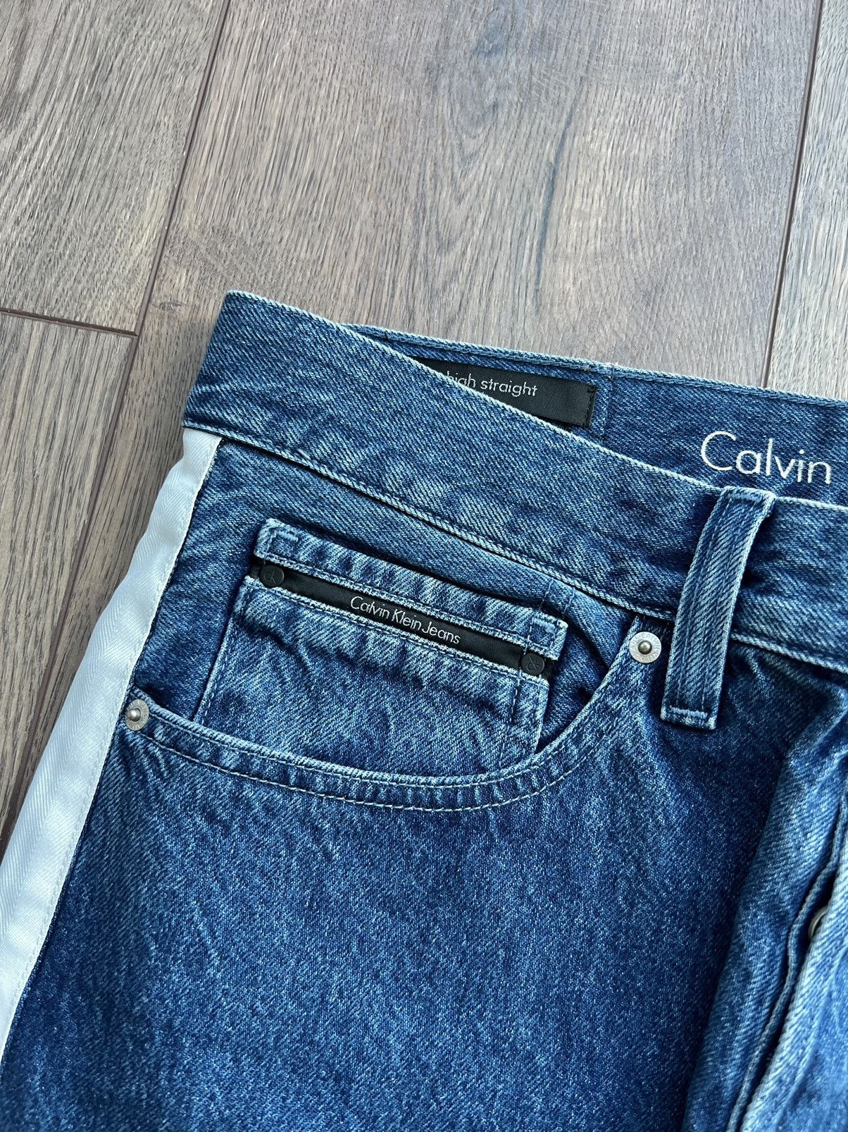 Raf Simons Calvin Klein 205W39NYC Raf Simons Denim Jeans Size US 32 / EU 48 - 4 Thumbnail