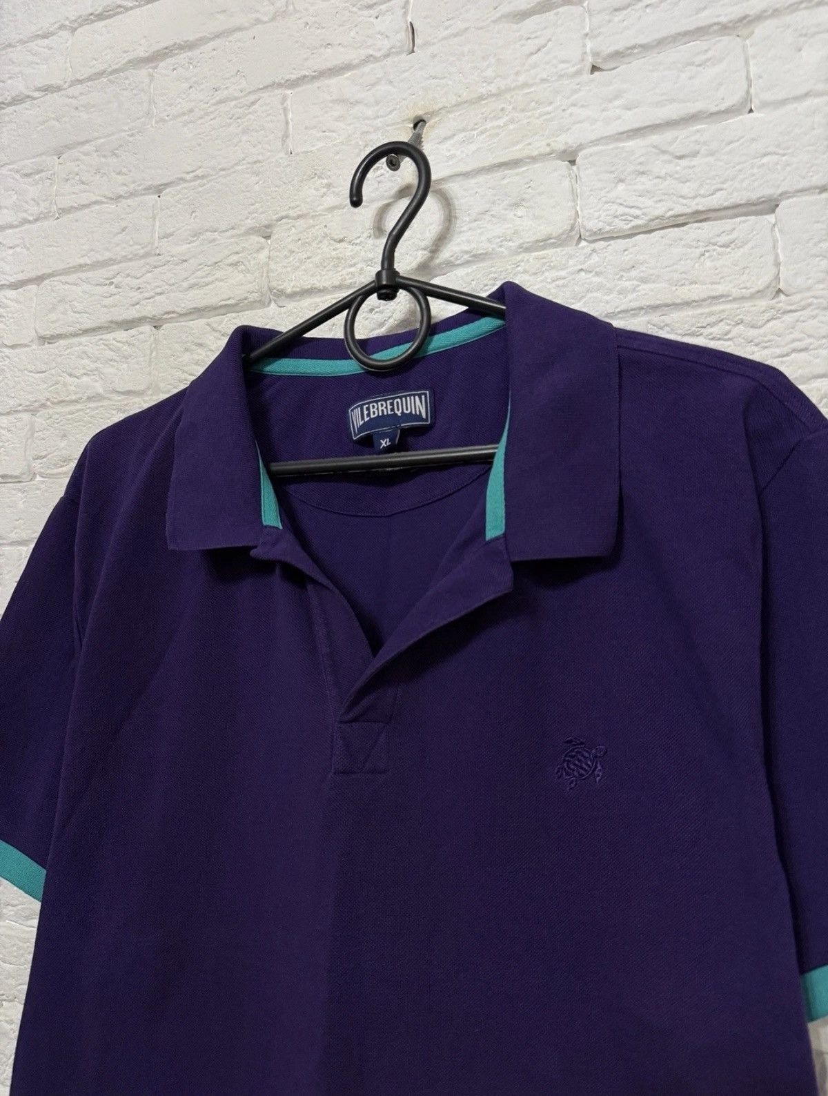 Vilebrequin Vilebrequin Men Polo Shirt Turtle Logo Huge Logo Sz XL Size US XL / EU 56 / 4 - 2 Thumbnail