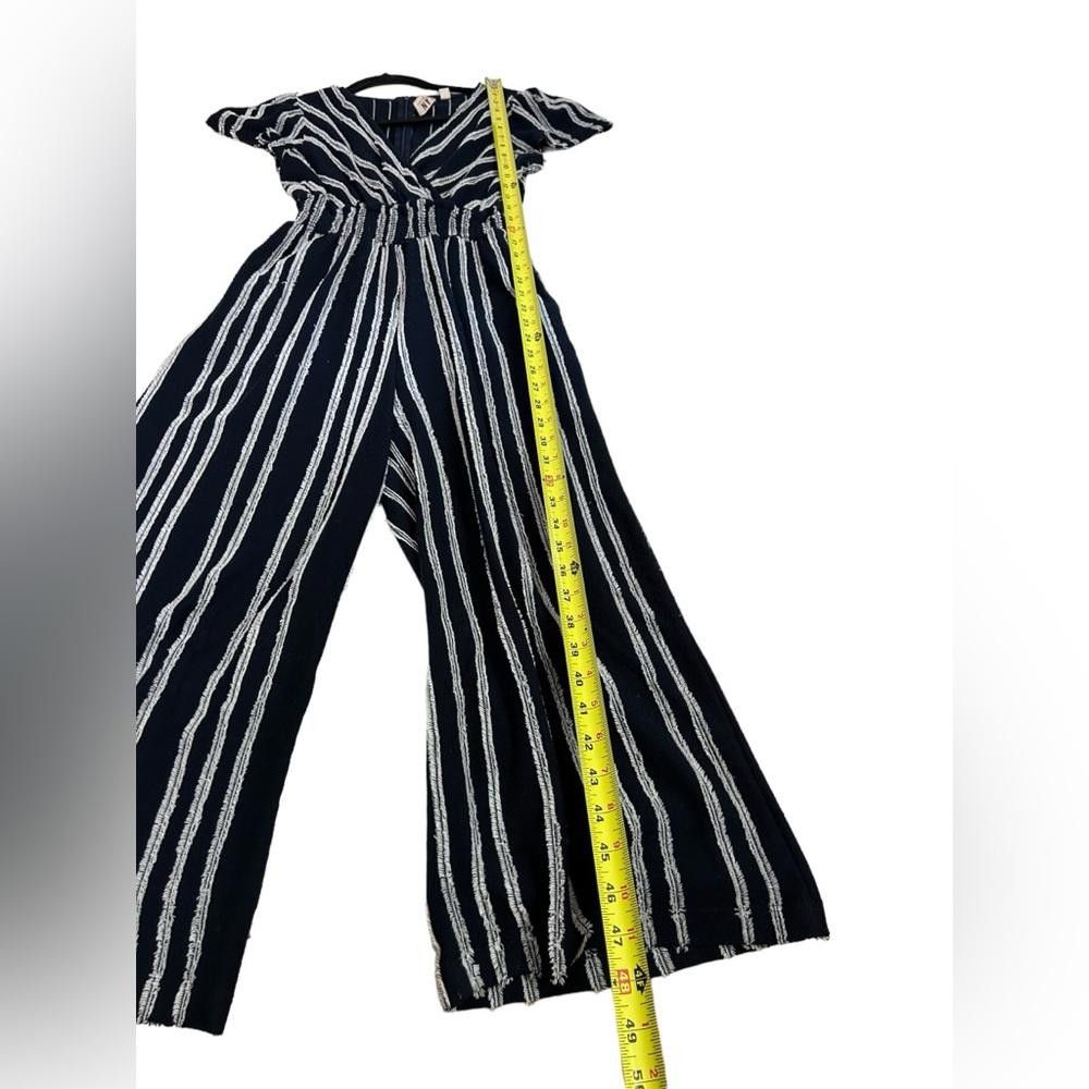 Designer Anthropologie l Dolan Striped Jumpsuit XSP Size 26" / US 2 / IT 38 - 4 Thumbnail