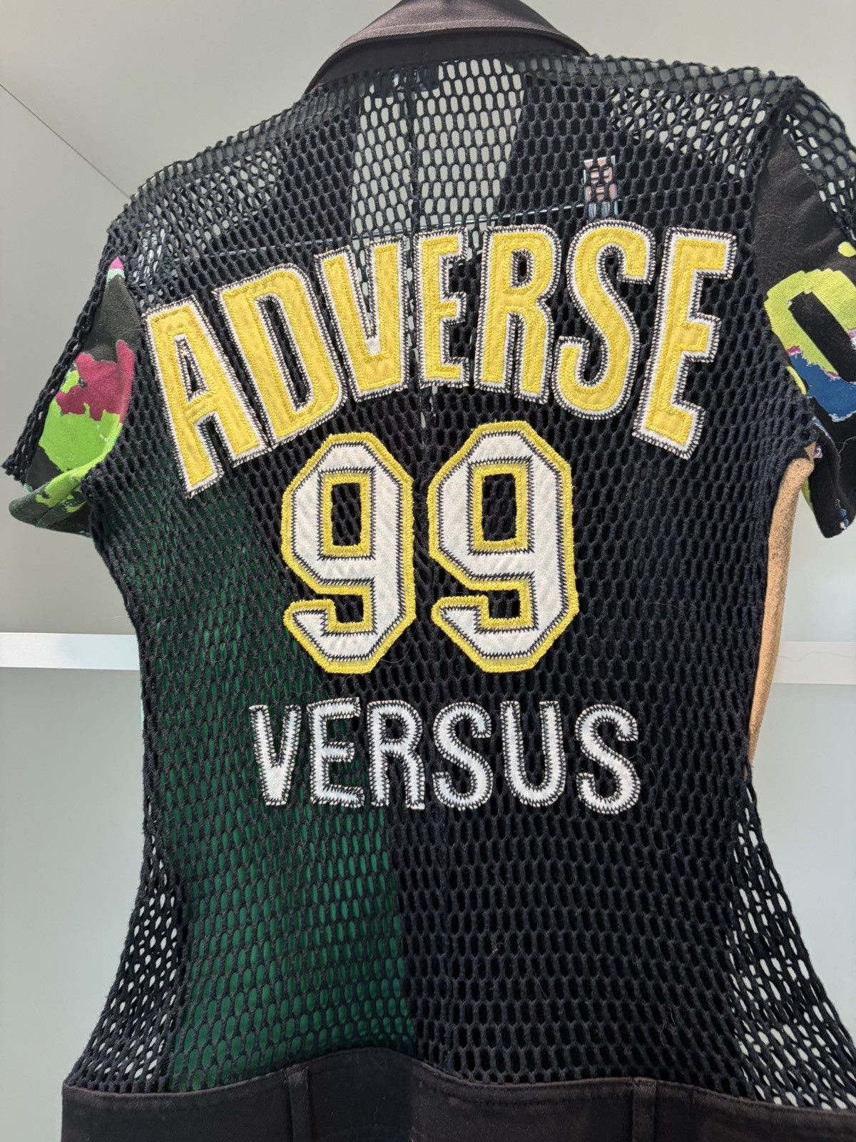 Versus Versace Very Rare Versus Versace Vintage "Adverse 99" Mini Dress Size S / US 4 / IT 40 - 3 Thumbnail