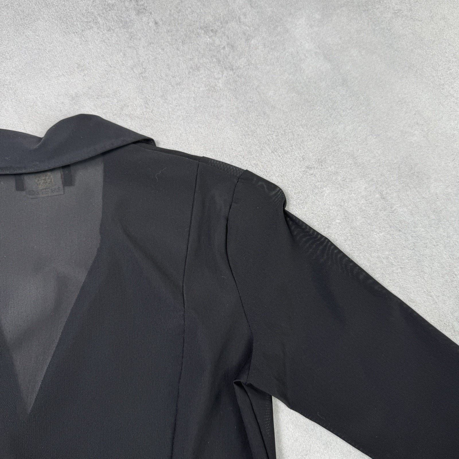 Morgan De Toi Morgan De Toi Women Light Jacket Blazer Black Avant Gard Size S / US 4 / IT 40 - 19 Thumbnail