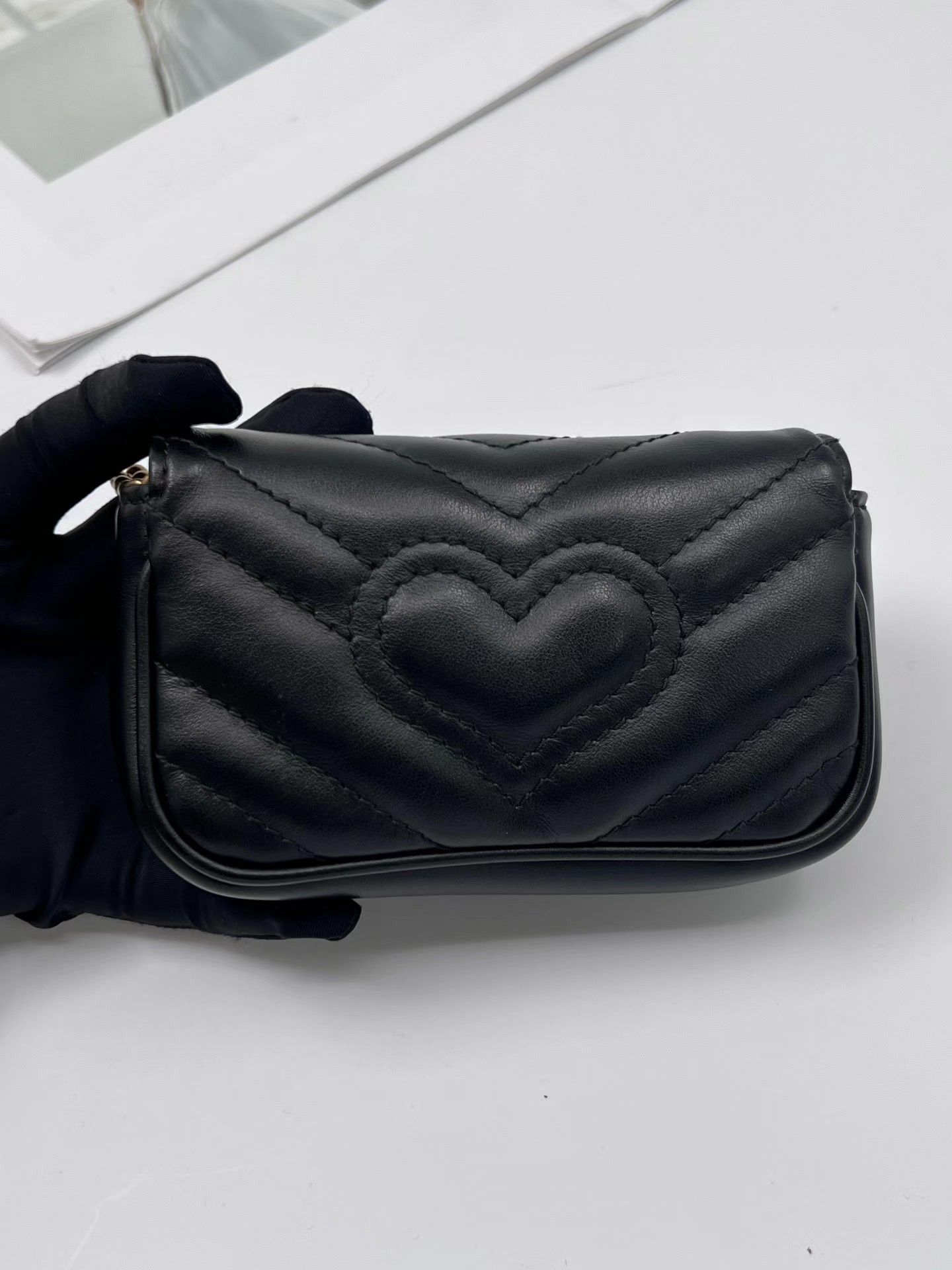 Gucci Gucci Super Mini Marmont Bag Size ONE SIZE - 2 Thumbnail